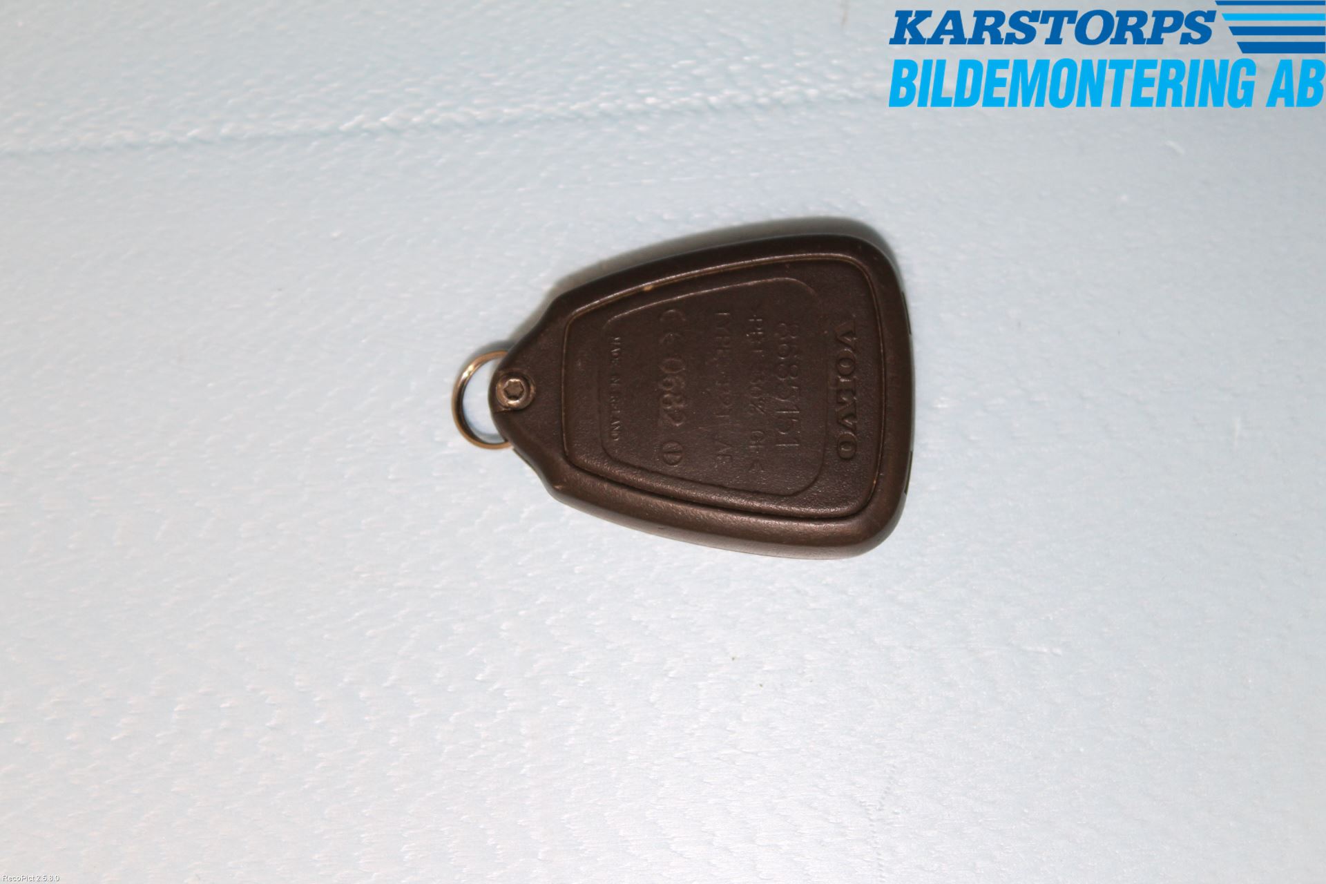 Volvo S60 01-04 Nøkkel Fjernkontroll -Alarm