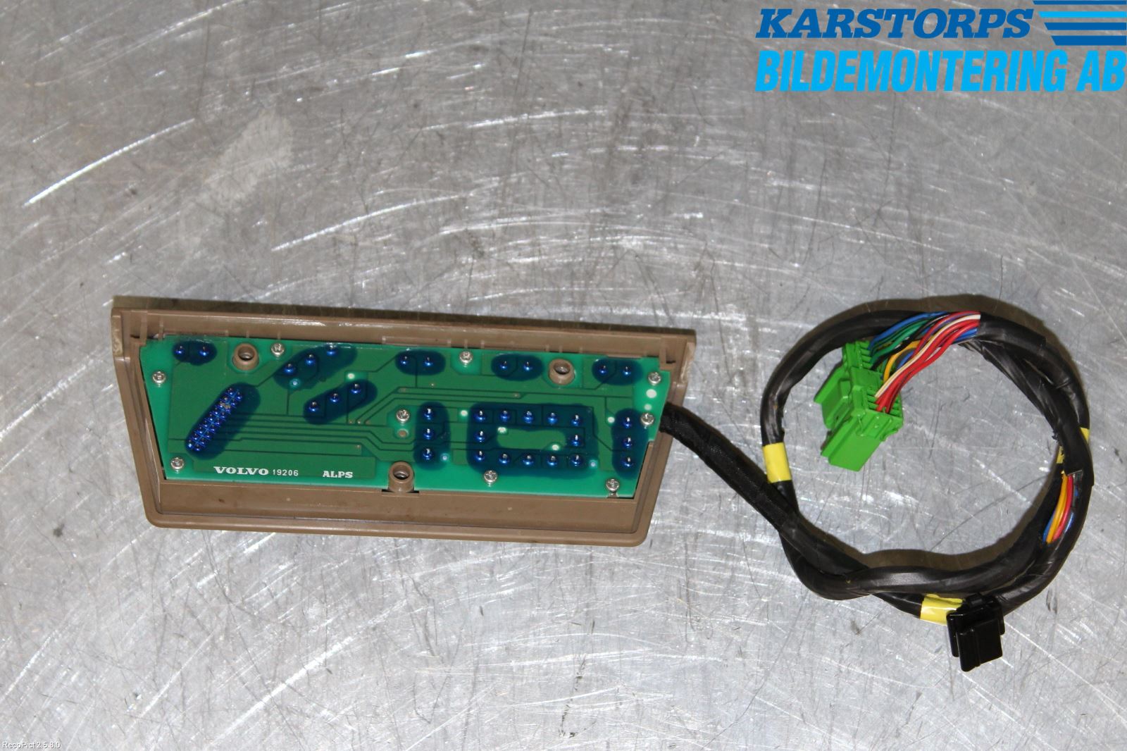 Volvo V70 05-08 Bryter Sete Regulering