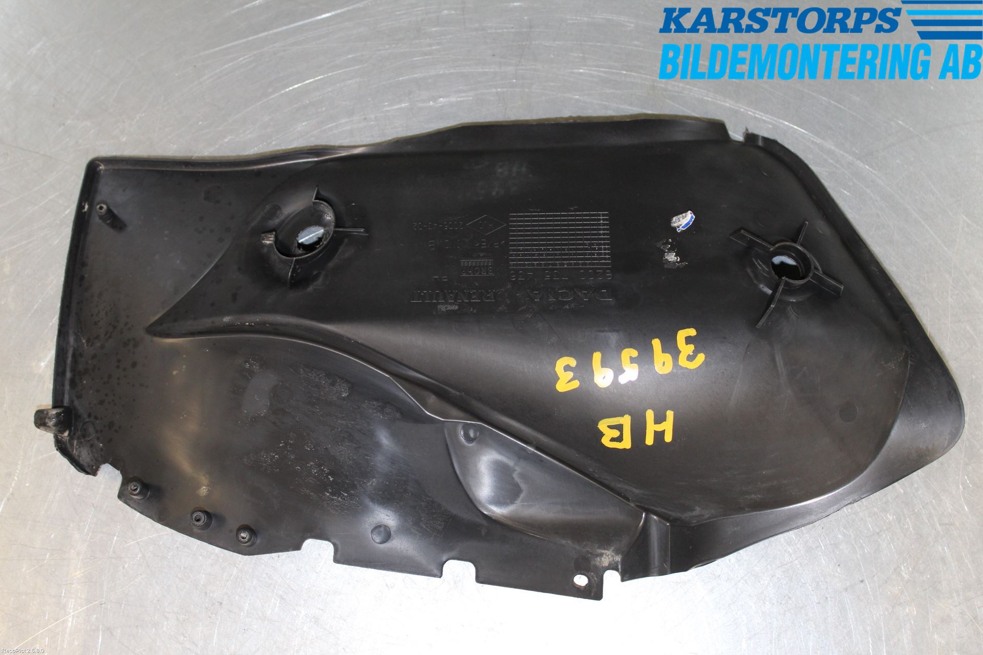 Dacia SANDERO 09-13 Skjerm Indre