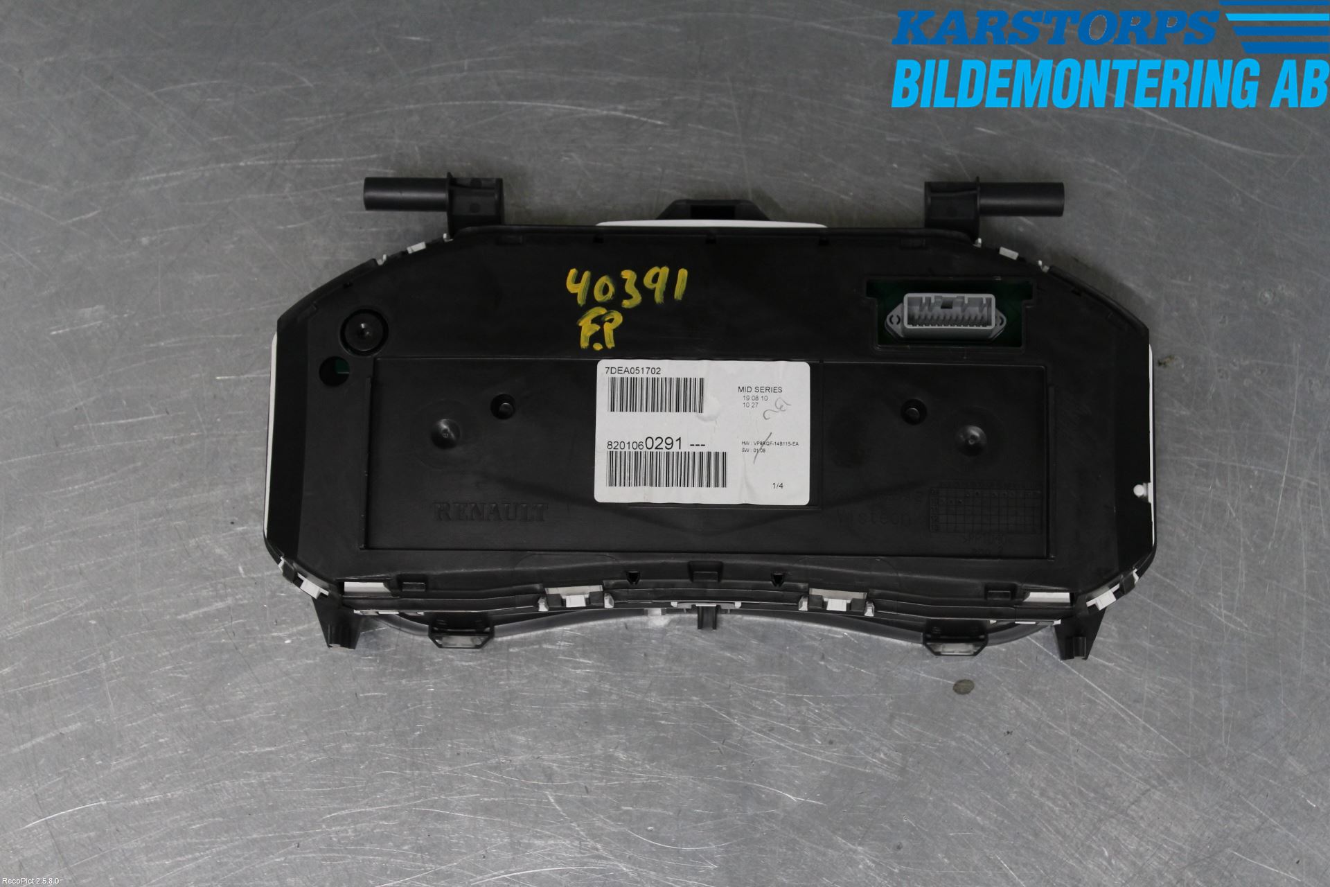 Renault CLIO III  09-12 Instr Kombinert