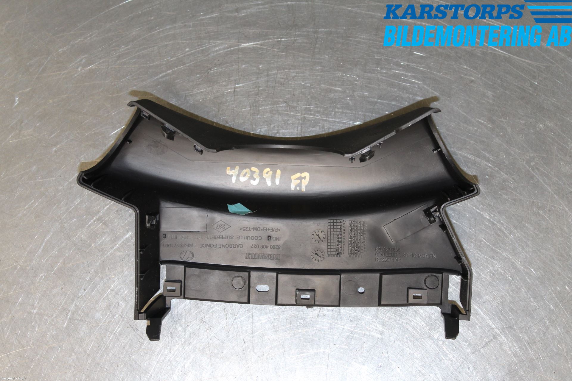 Renault CLIO III  09-12 Rattdeksel - Deksler