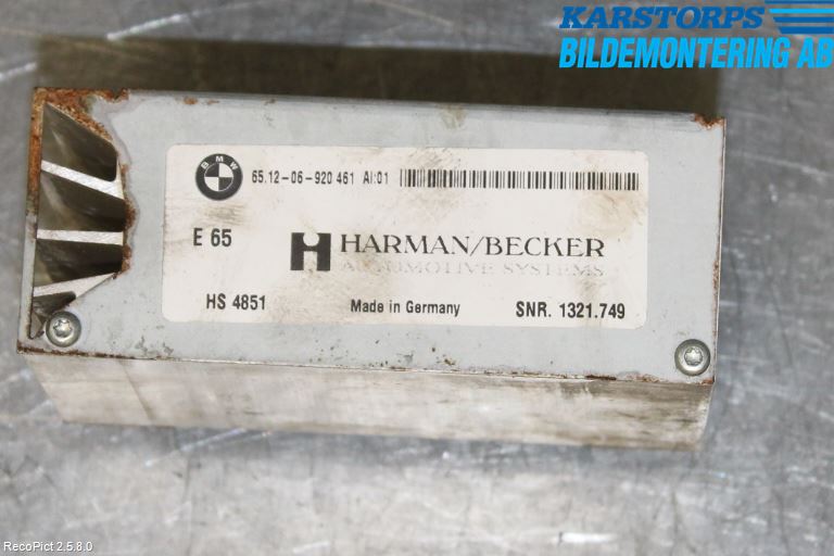 BMW 7 E65/66    00-08 Stereo Forsterker