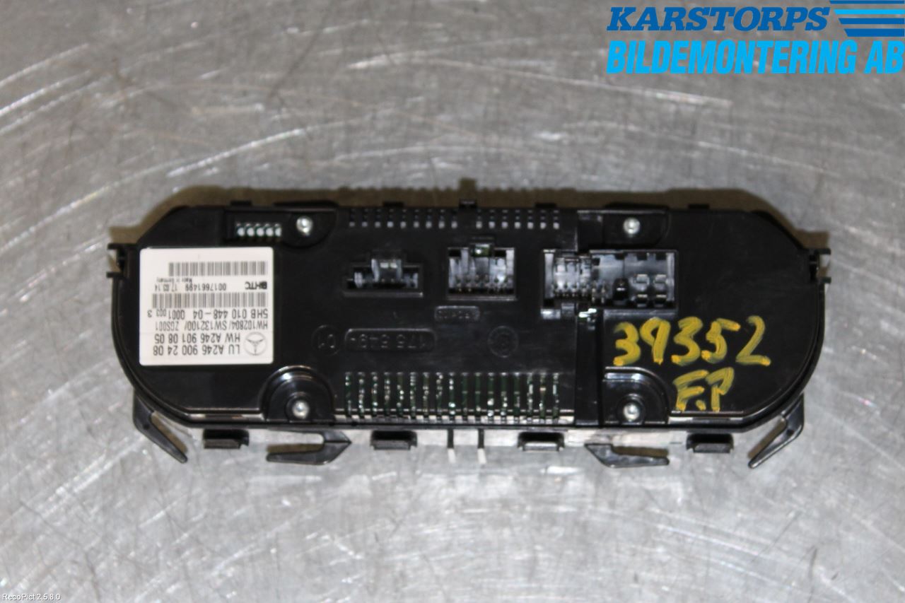 Mercedes-Benz MB GLA-KLASS (X156) 13-20 Varmeapparat Panel(Regulering)