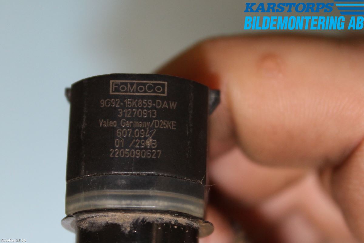 Volvo V70 08-13 Sensor Ryggesensor
