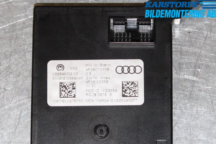 Audi A6/S6     05-11 Styrenhet Nyckellös System