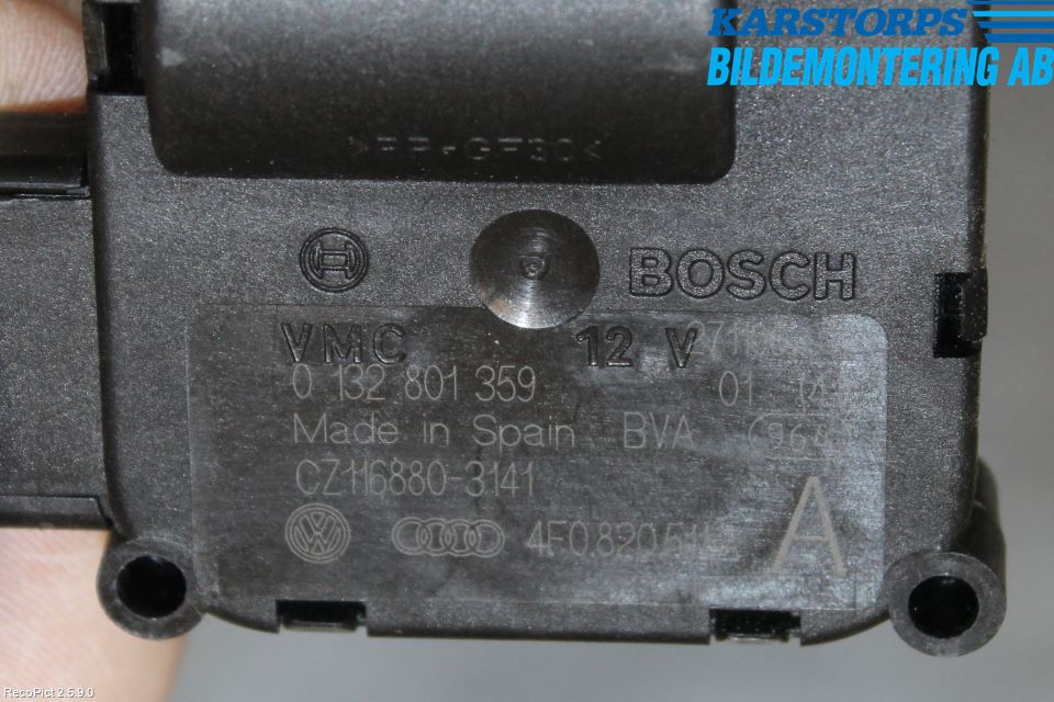 Audi A6/S6     05-11 Varme Regulering Motor