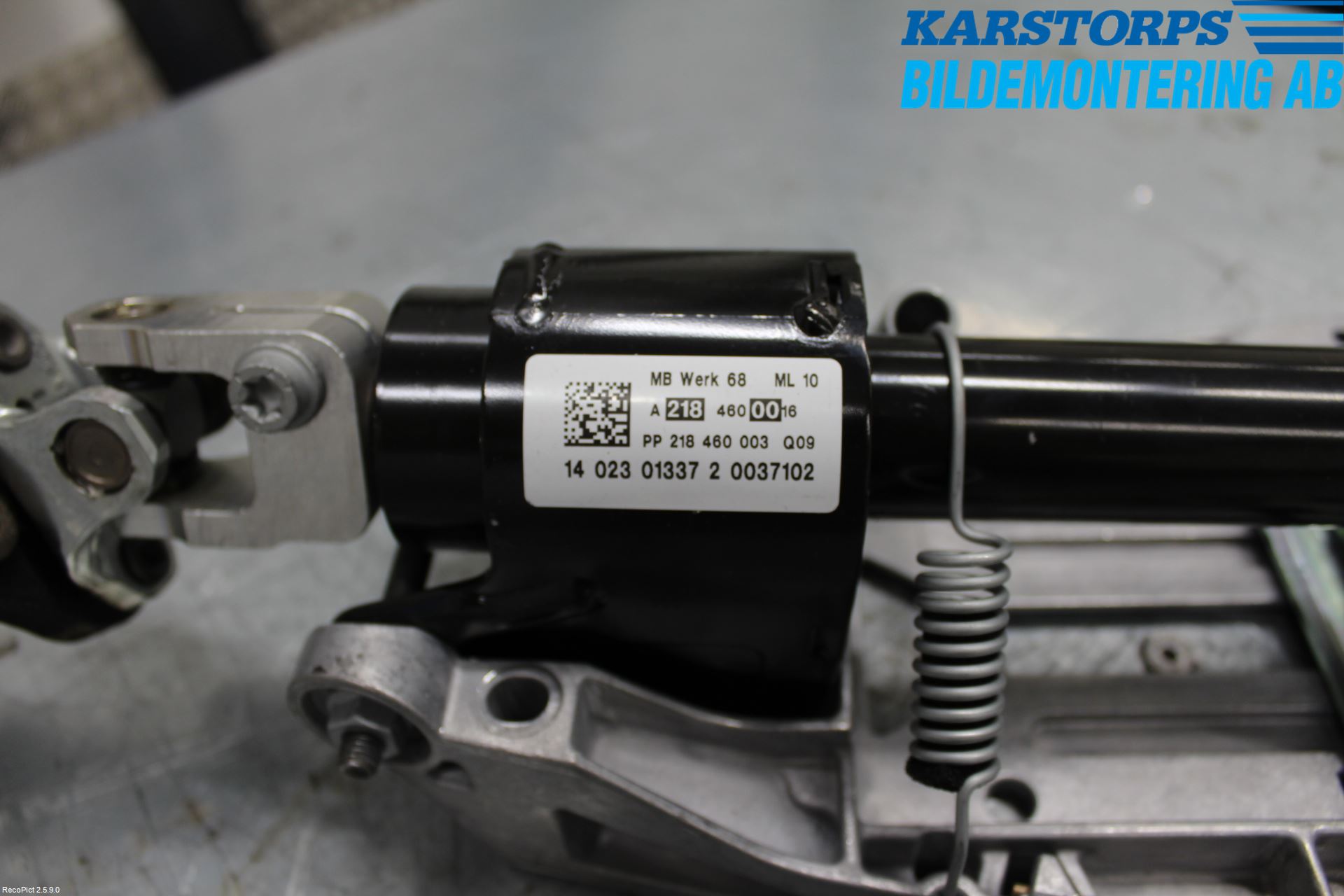 Mercedes-Benz MB E-KLASS (W212) 09-16 Rattakselaggregat Justerbart