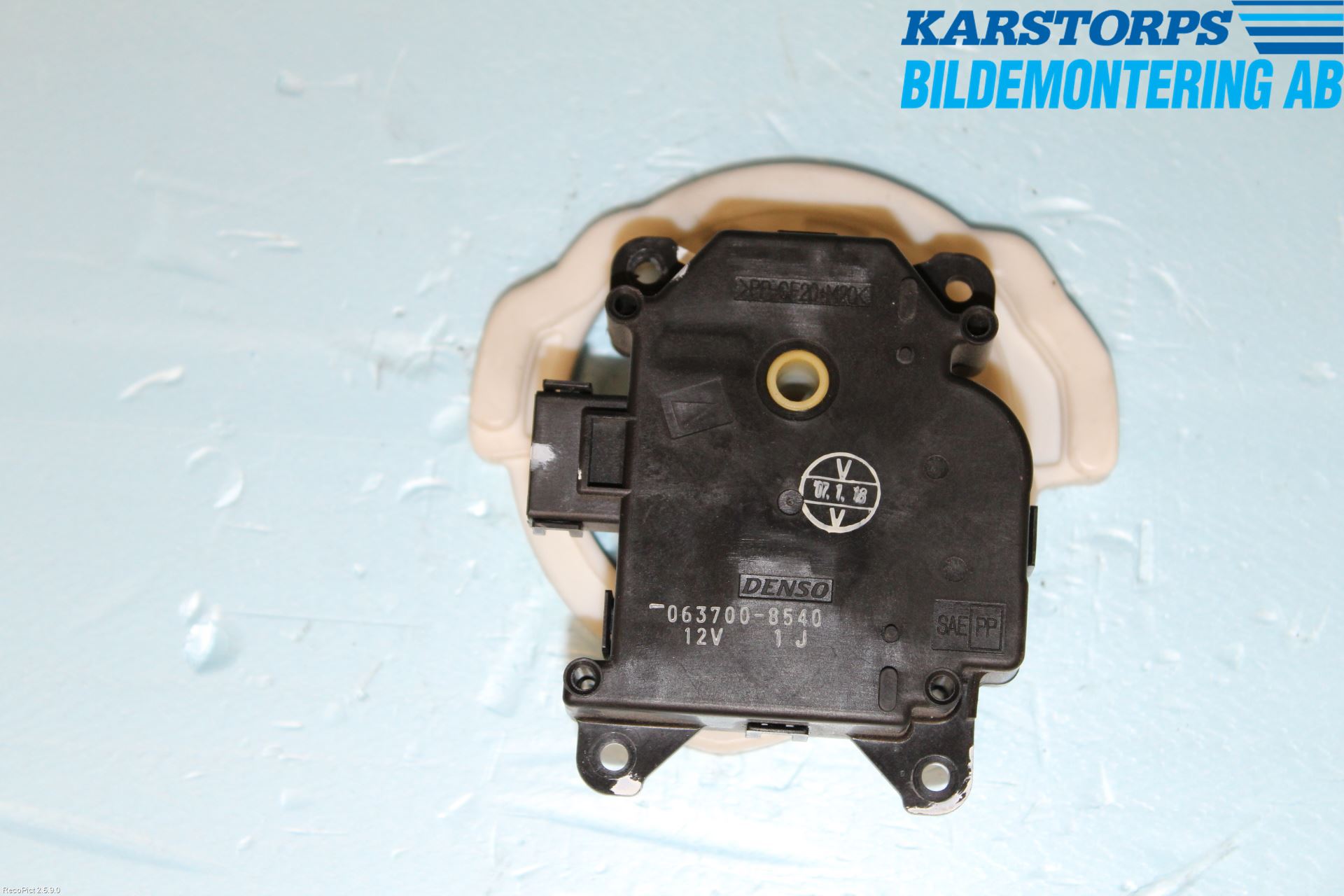 Jaguar XJ X350        03-09 Varme Regulering Motor