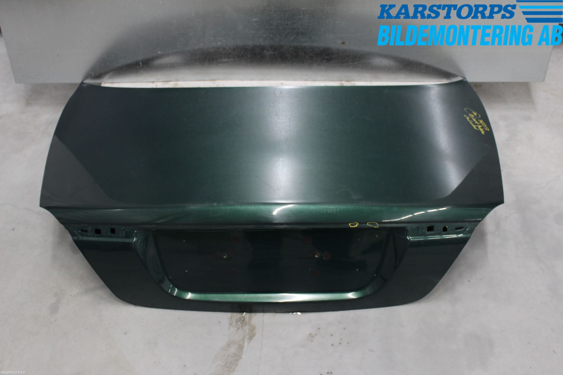 Jaguar S-TYPE Bakluke Koffertlokk