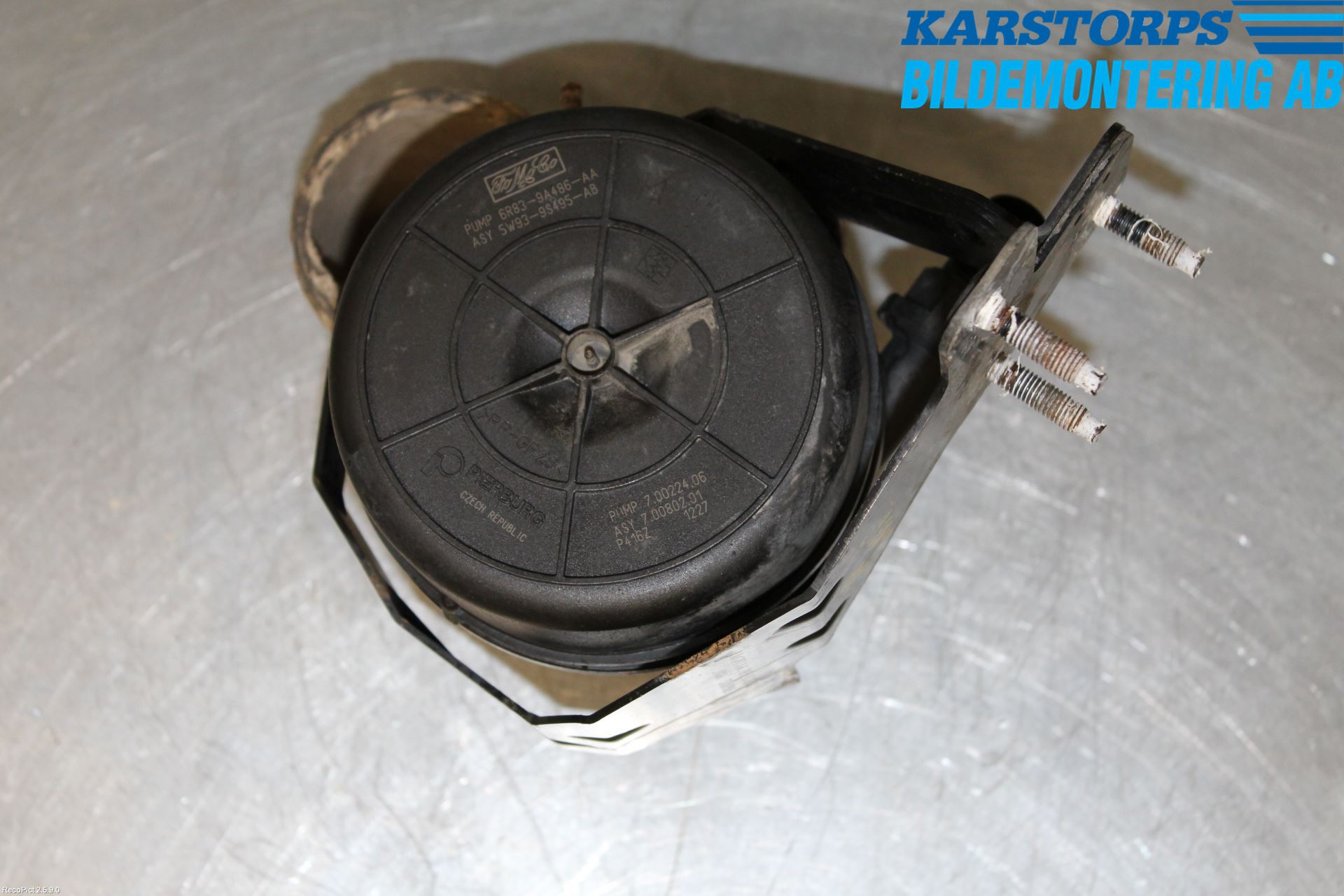 Jaguar XJ X350        03-09 Luftpumpe - Eksosrensing