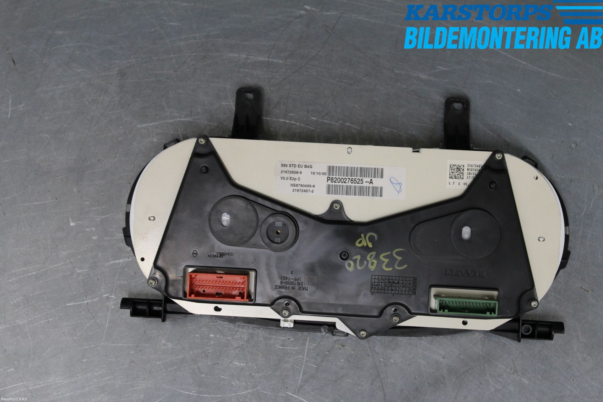 Renault CLIO II 01-08 Instr Kombinert