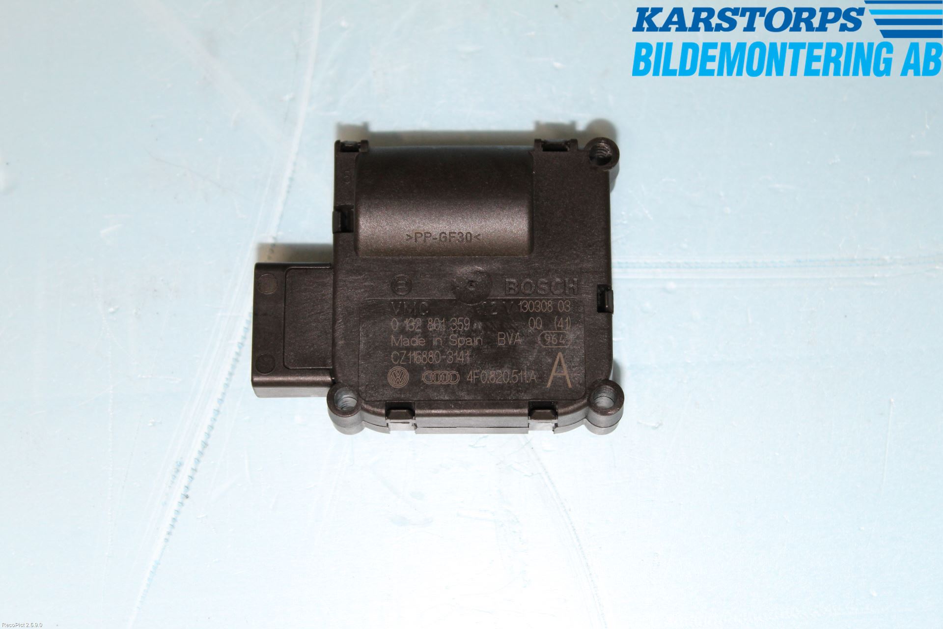 Audi A6/S6     05-11 Varme Regulering Motor