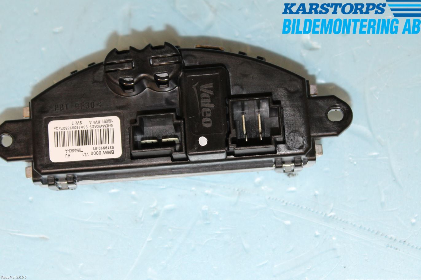 BMW 1 F20/F21 11-19 Varmeapparat Viftemotstand