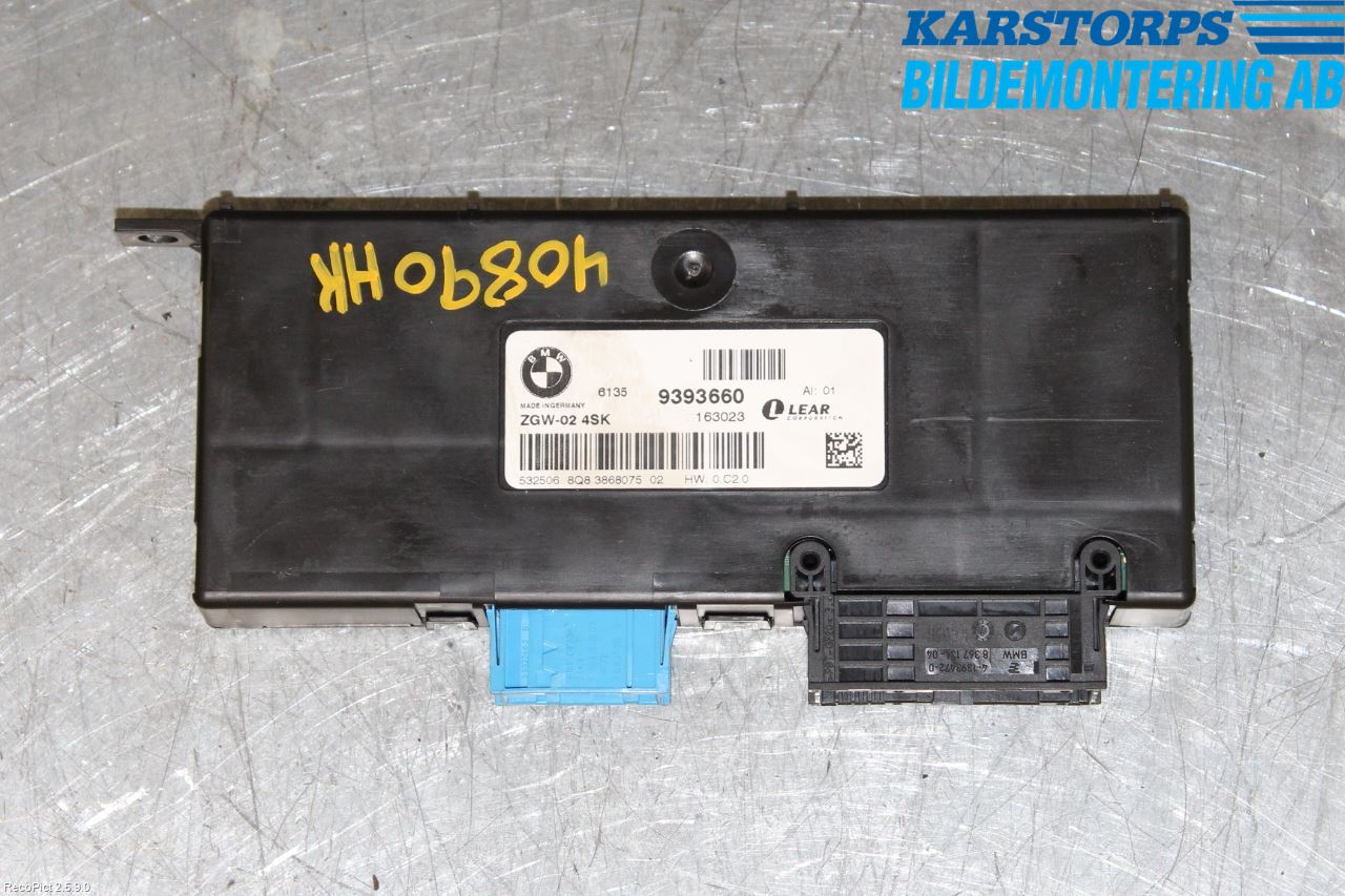 BMW 5 F10/F11/F18 09-17 Styreenhet Øvrig