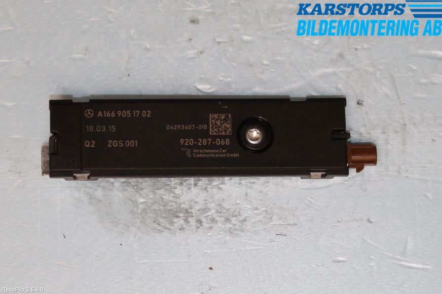 Mercedes-Benz MB CLA-KLASS (C117/X117) 13-19 Stereo Antenneforsterker