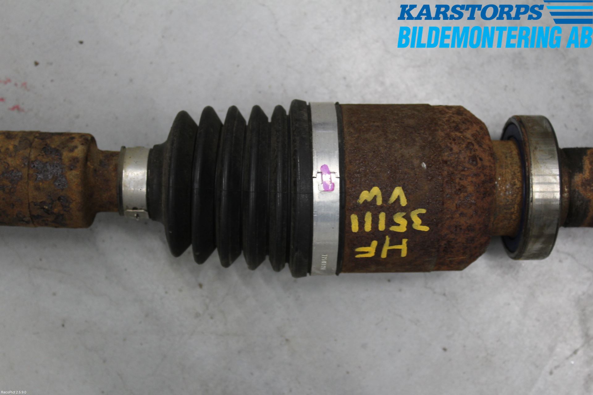 Renault CLIO III  06-09 Drivaksel Foran Kompl Høyre