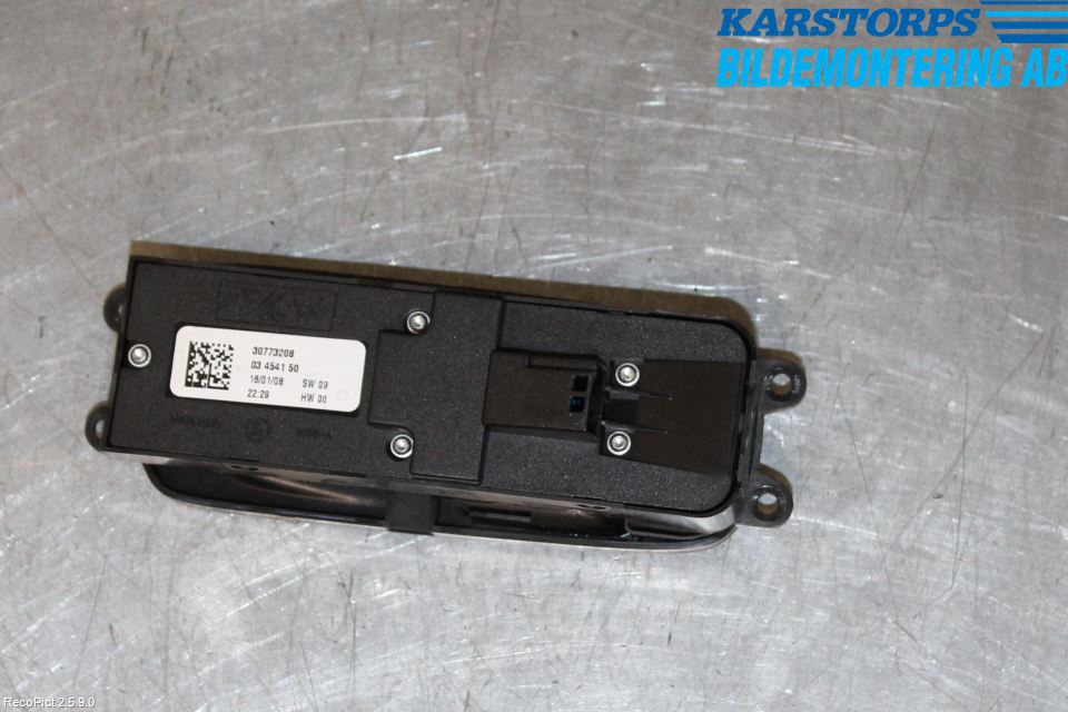 Volvo C30 07-10 Bryter Vindusheis