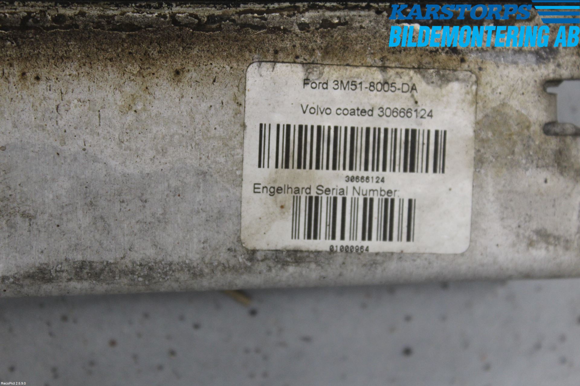 Volvo S40 04-07 Radiator Manuell
