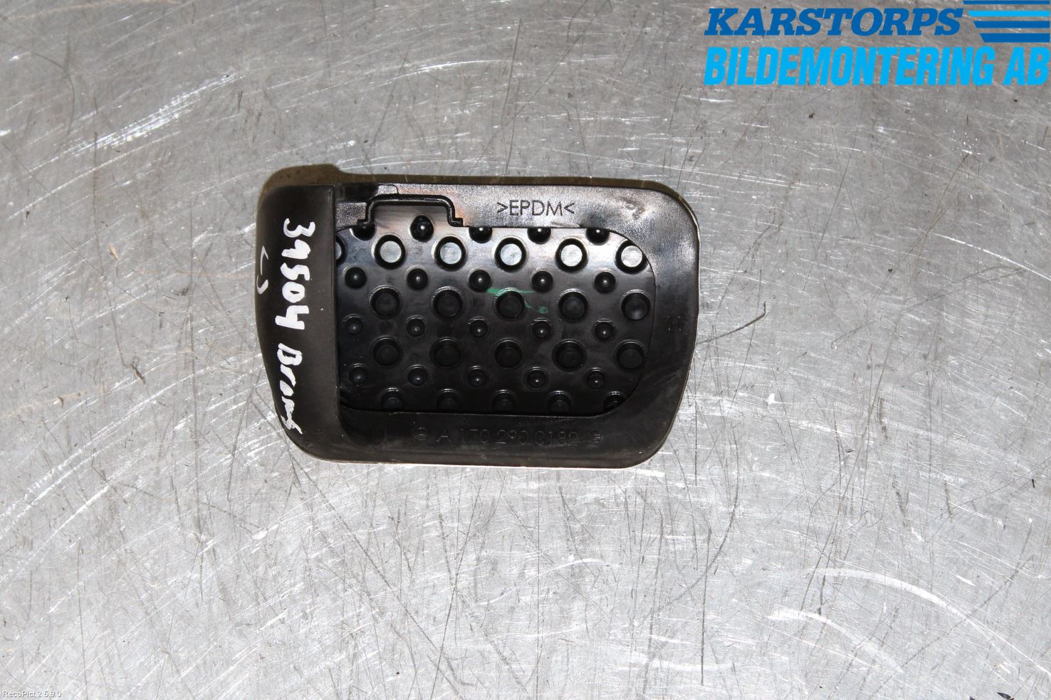Mercedes-Benz MB CLA-KLASS (C117/X117) 13-19 Pedal Gas-Brems-Clutch
