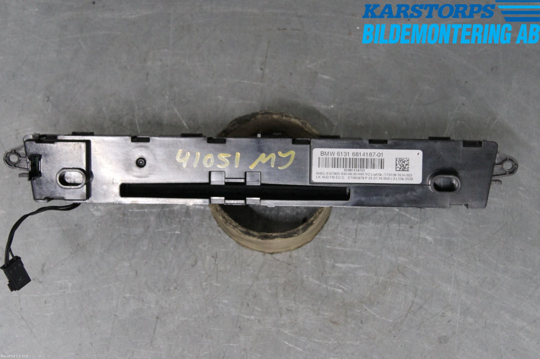 BMW 3 F30/F31/F80 12-19 Stereo Radio Med Cd