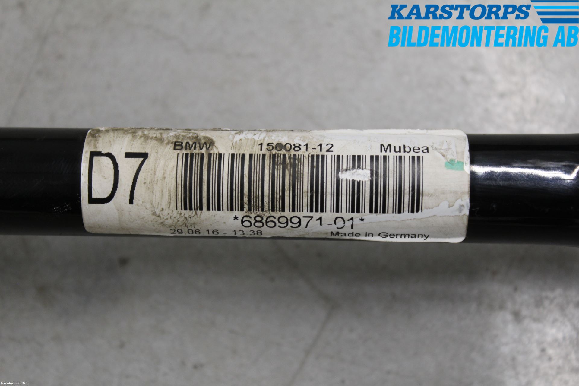 BMW 3 F30/F31/F80 12-19 Stablisatorstag Foran