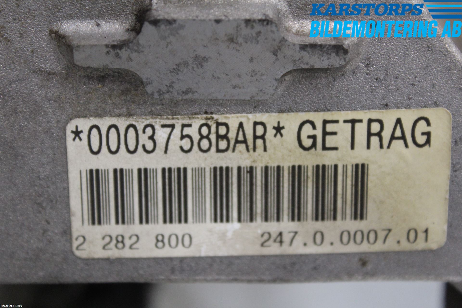 BMW 5 E60/61 Sed/Tou 02-10 Gearkasse  Tronic (Tip)