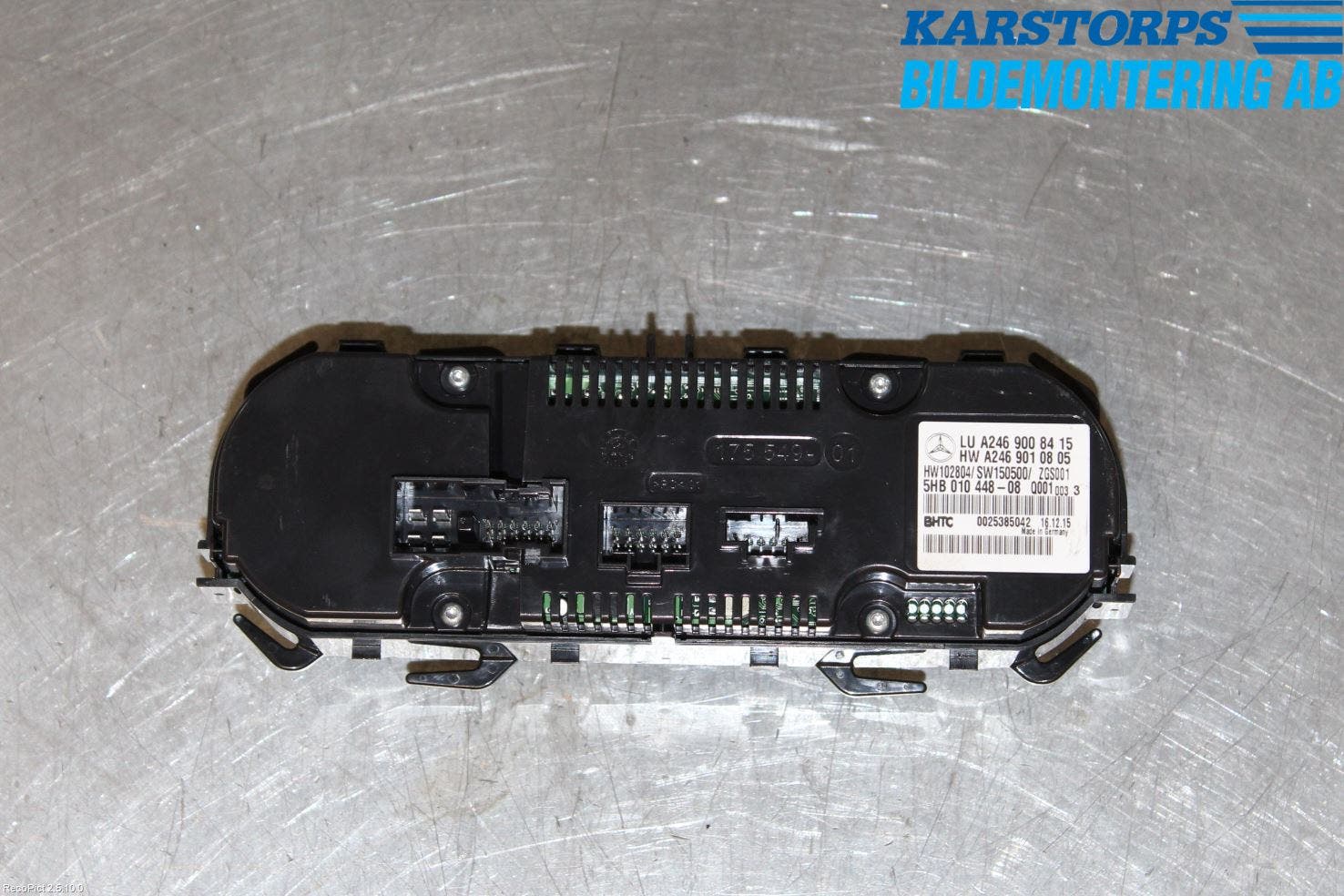 Mercedes-Benz MB CLA-KLASS (C117/X117) 13-19 Varmeapparat Panel(Regulering)