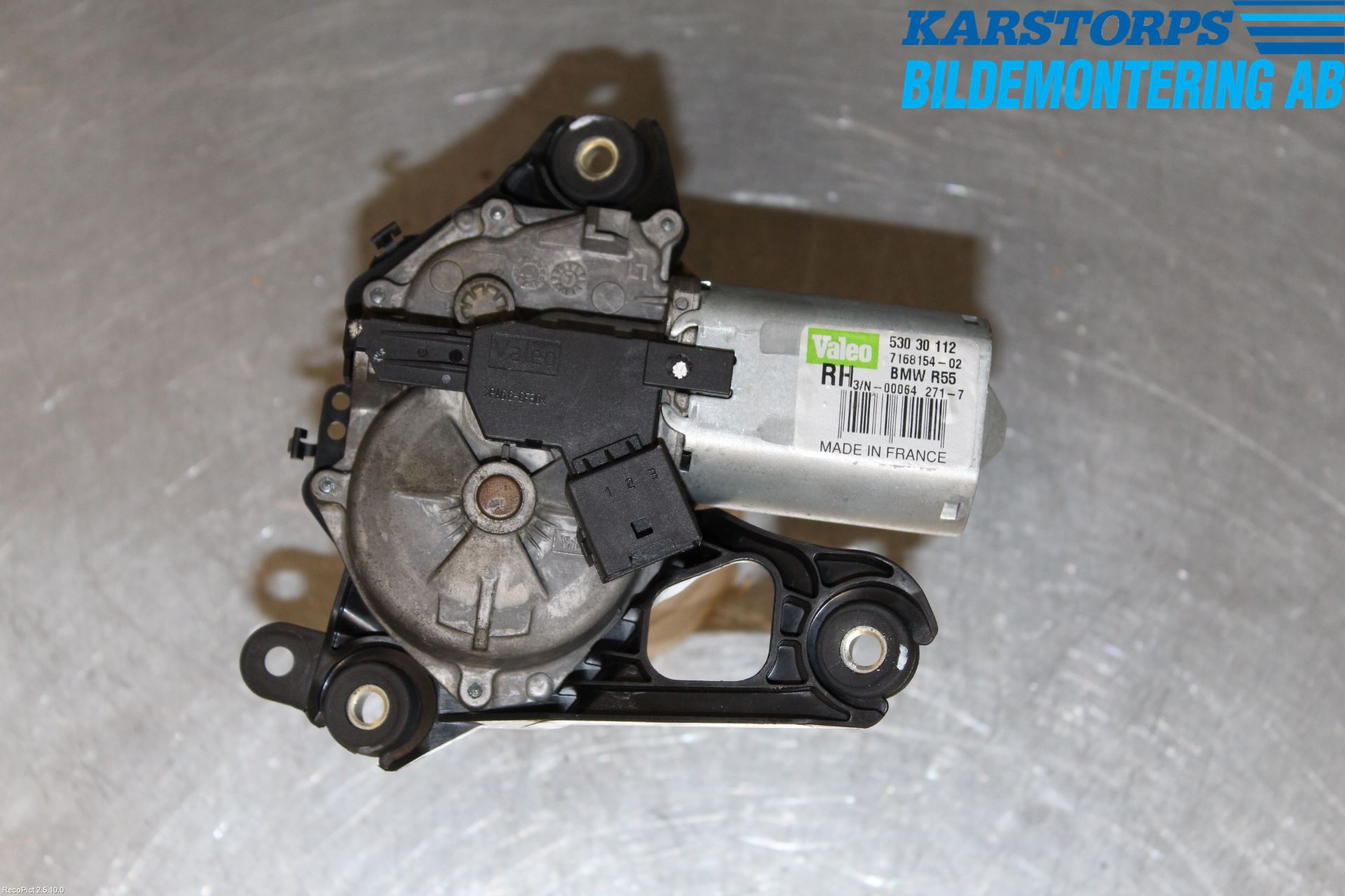 Mini CLUBMAN R55 06-14 Viskermotor Bakluke