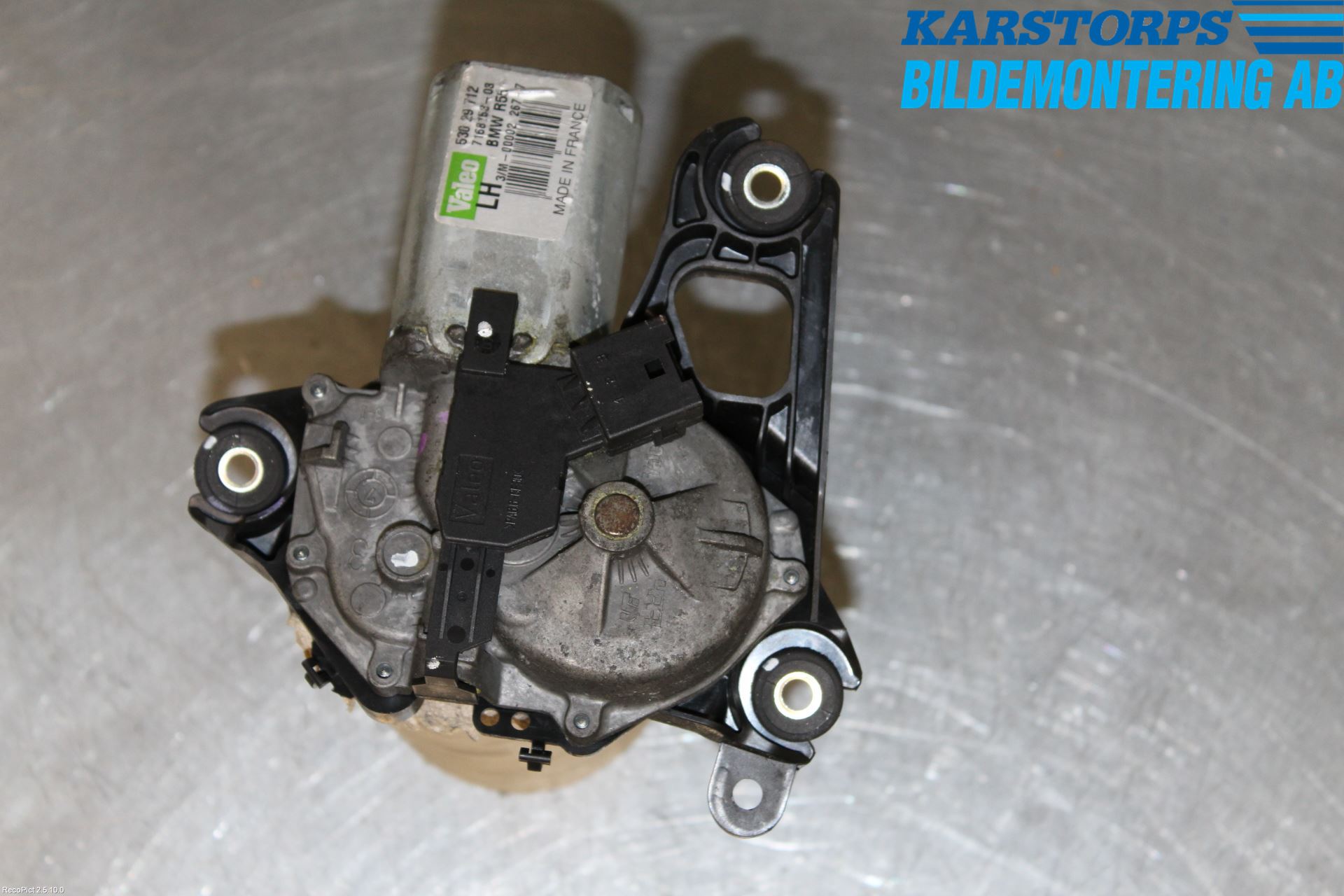 Mini CLUBMAN R55 06-14 Viskermotor Bakluke