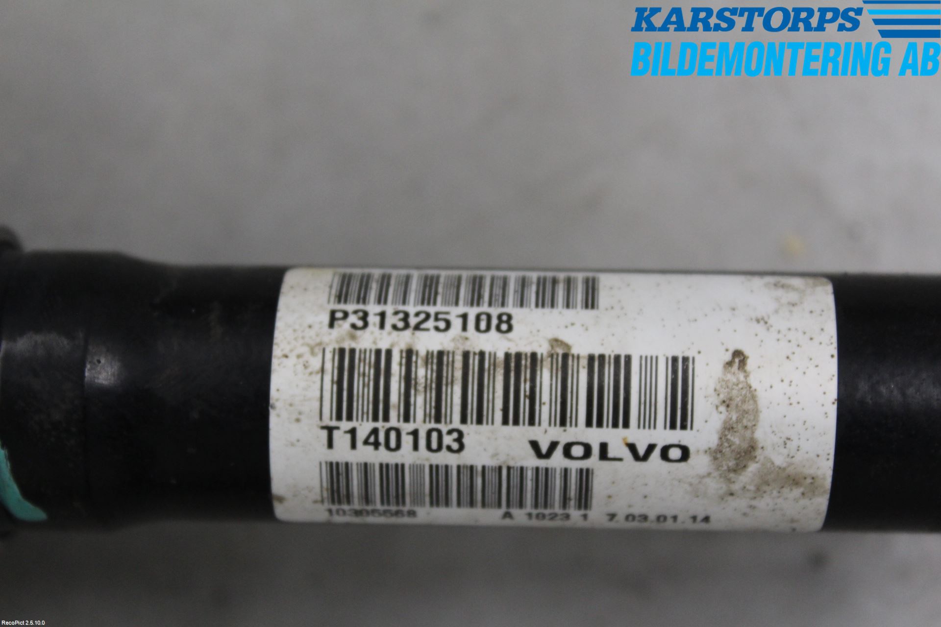 Volvo V70 14-16 Drivaksel Foran Kompl Venstre