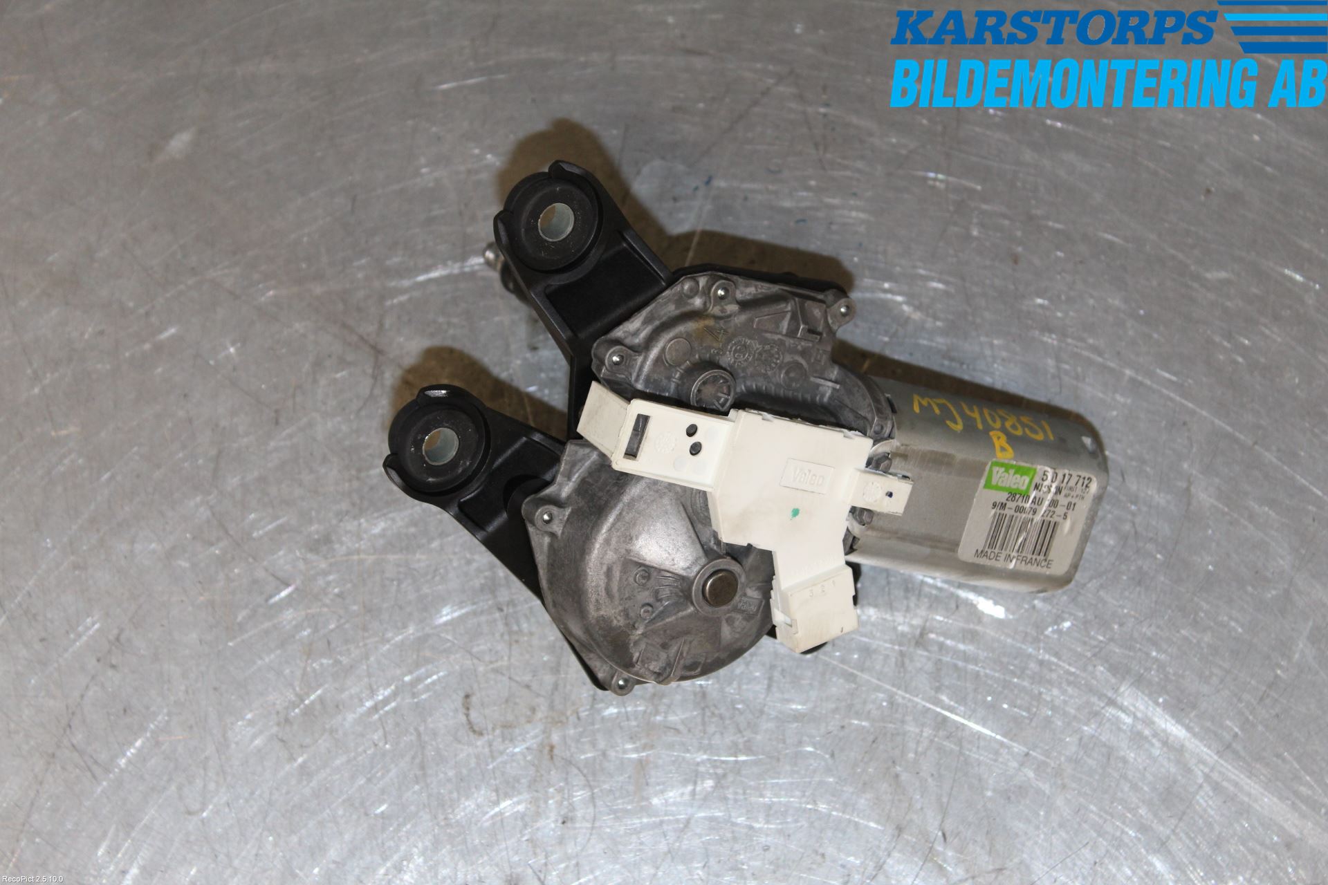 Nissan PRIMERA 02-07 Viskermotor Bakluke