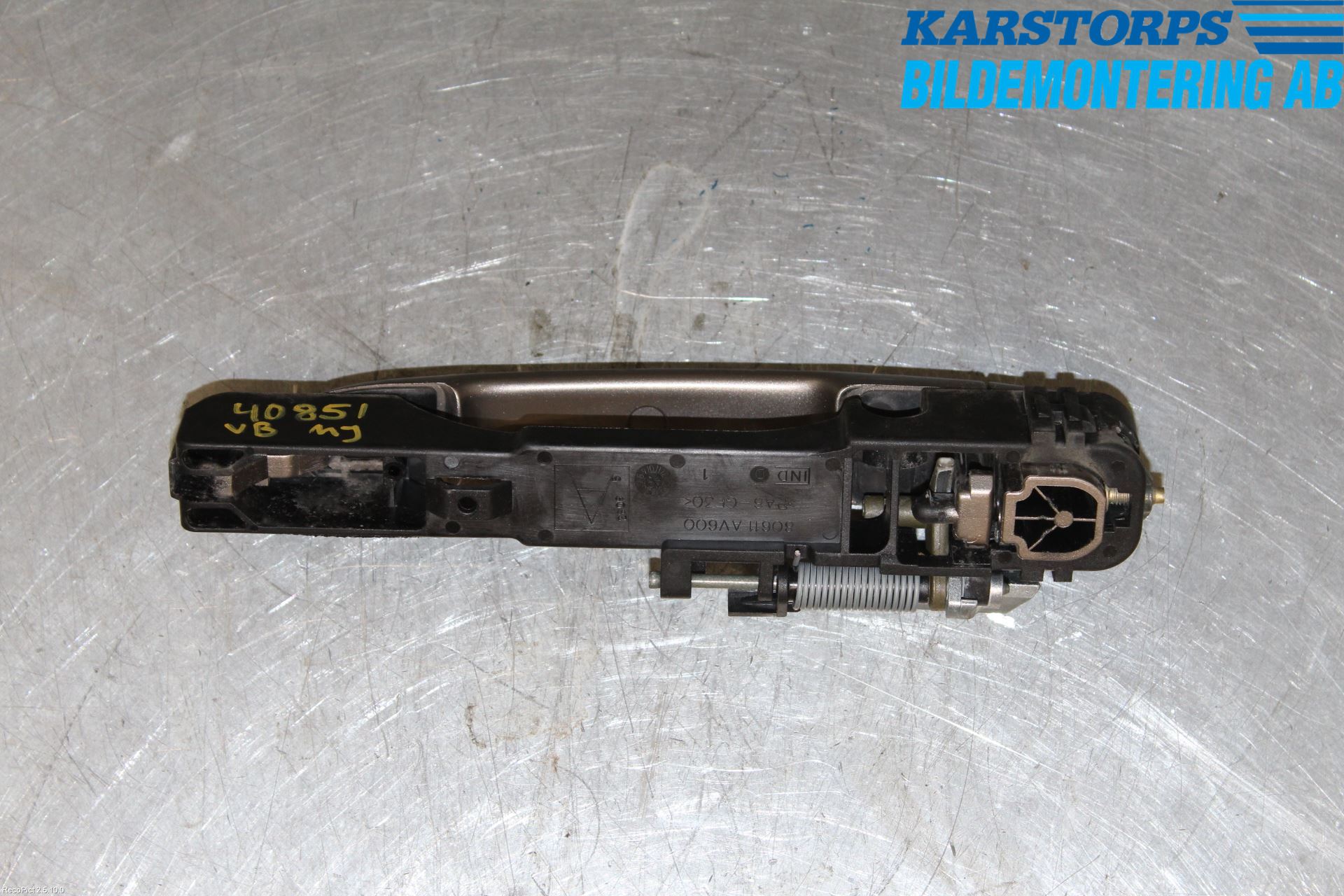 Nissan PRIMERA 02-07 Dørhandtak Ytre Venstre