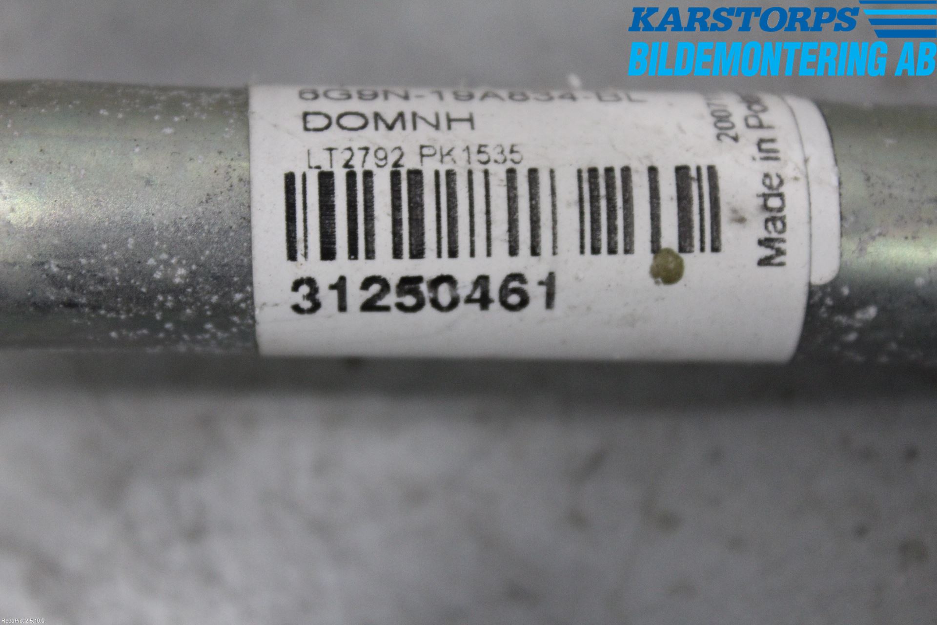 Volvo V70 08-13 Varme Ac Slange - Rør
