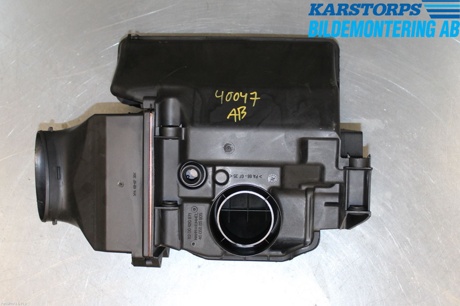 Dacia LOGAN MCV/STEPWAY Luftfilter Boks