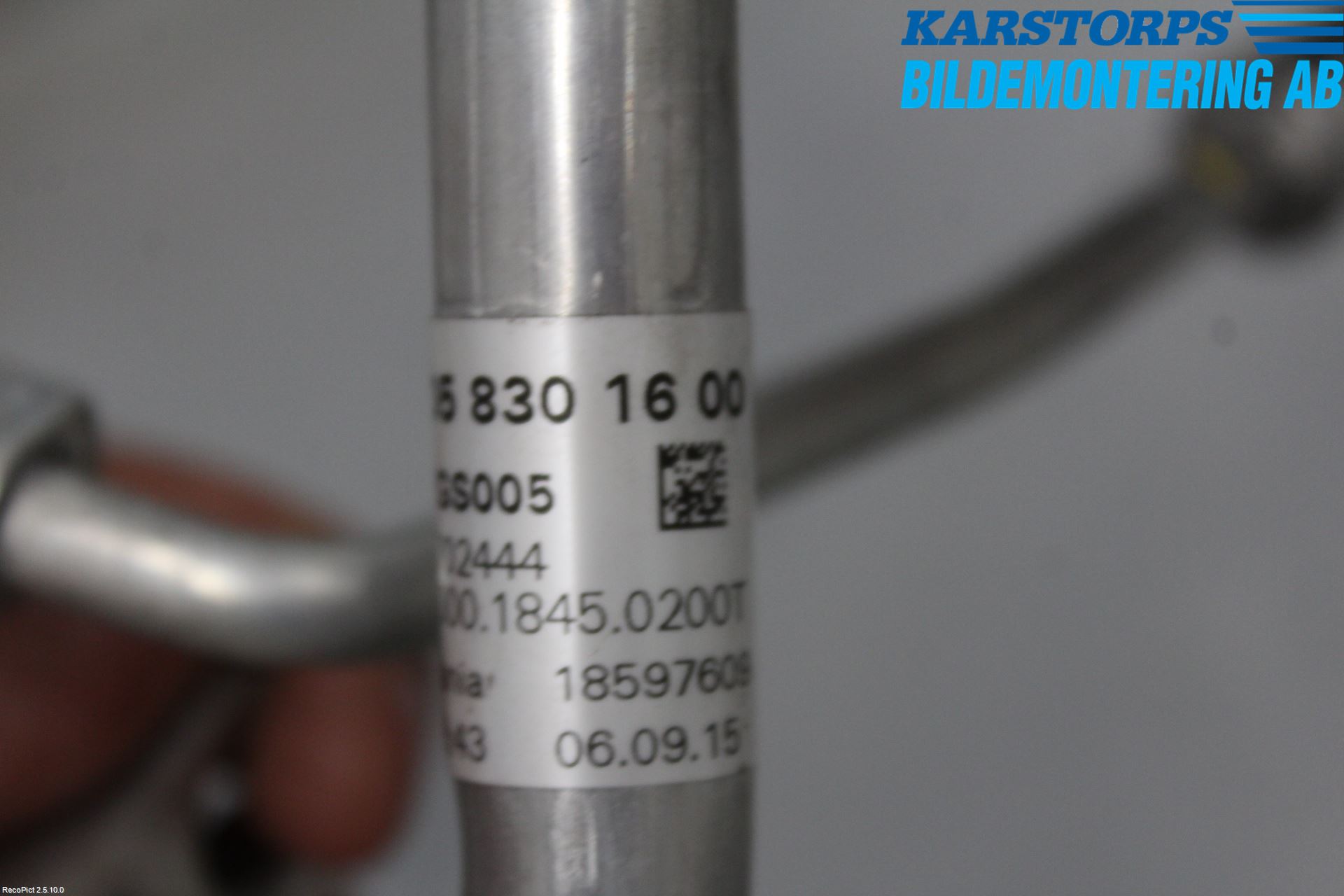 Mercedes-Benz MB C-KLASS (W205) 14-21 Varme Ac Slange - Rør
