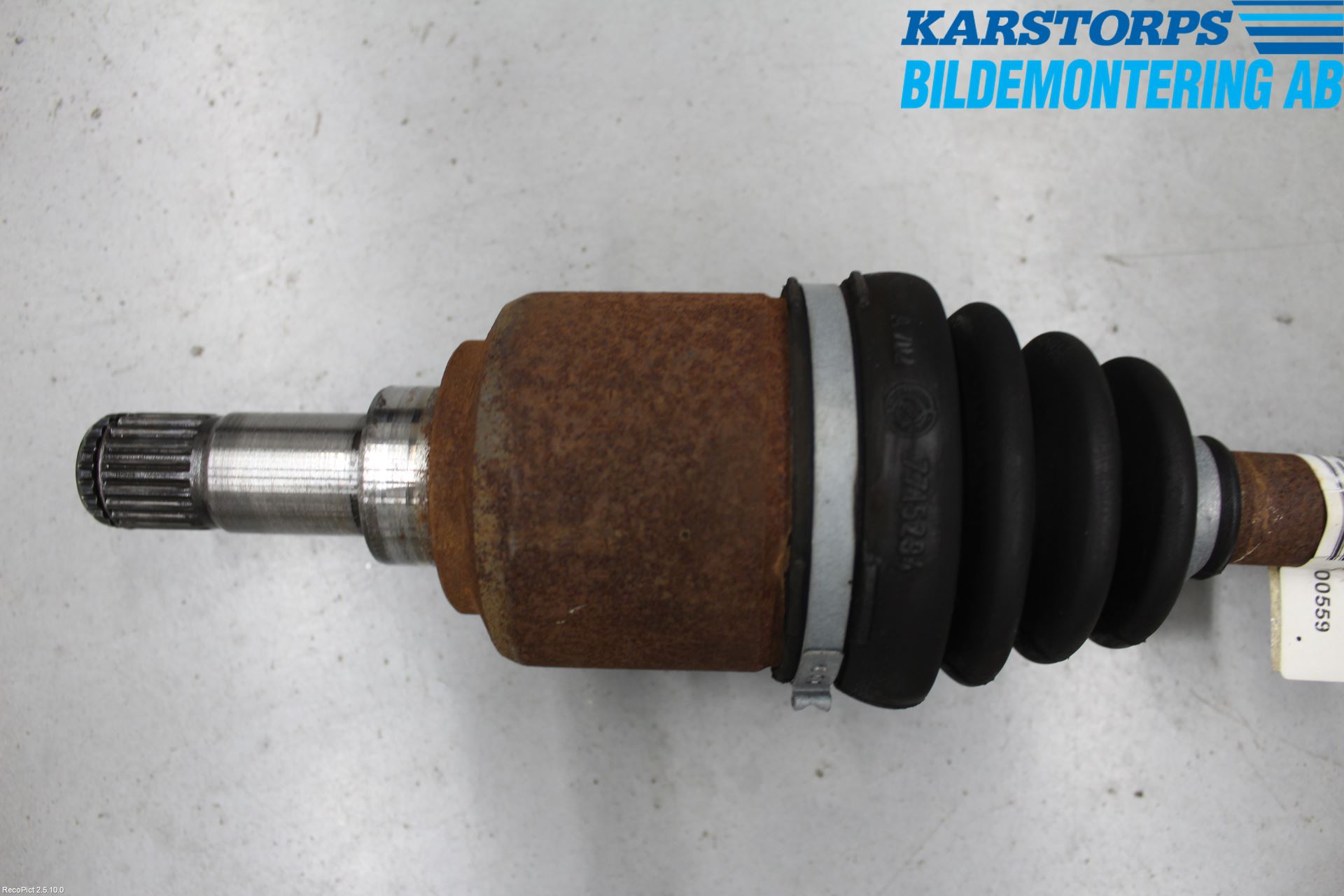 Fiat PUNTO 00-18 Drivaksel Foran Kompl Høyre