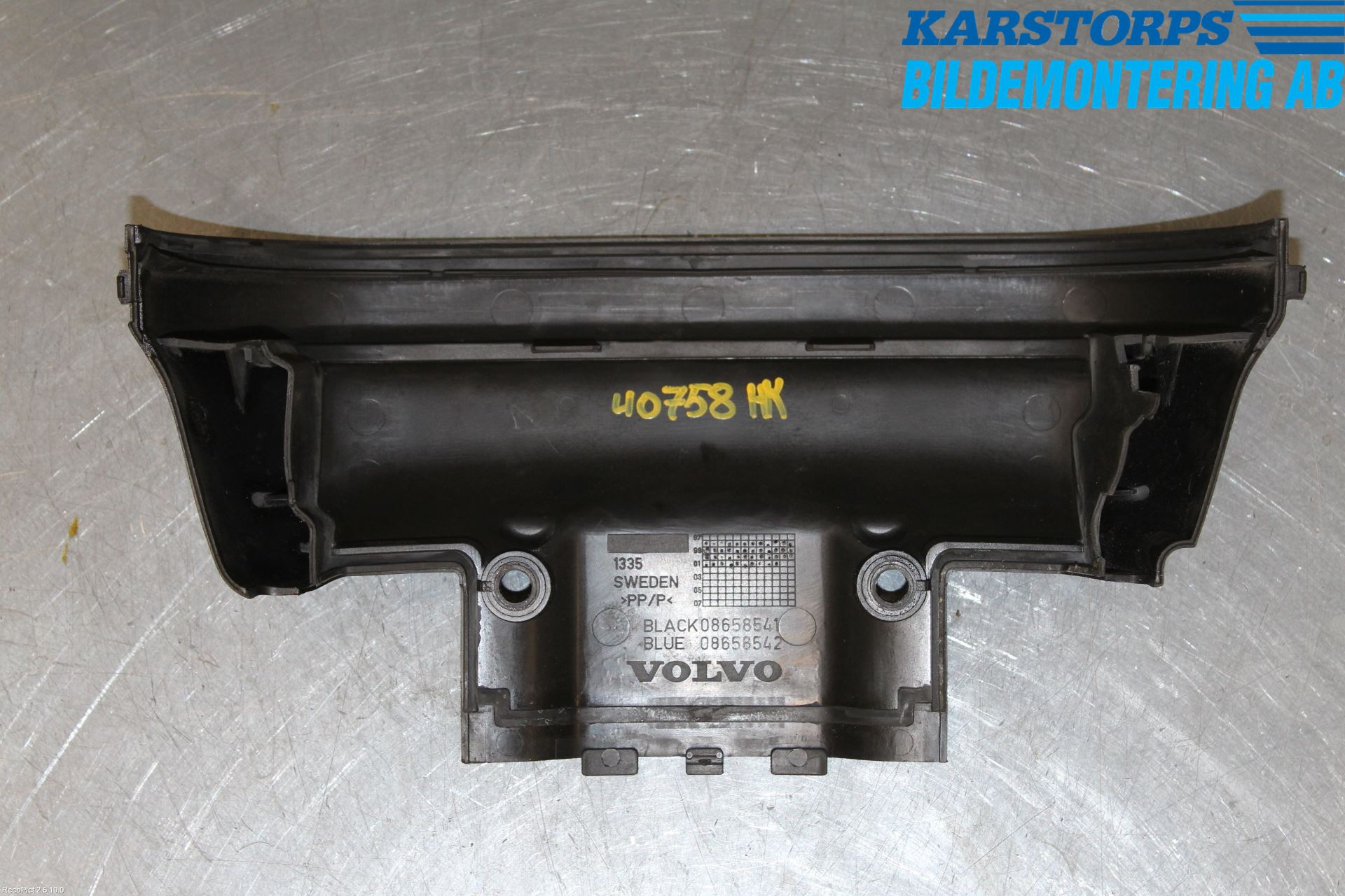 Volvo S80 99-03 Registerreim Deksel