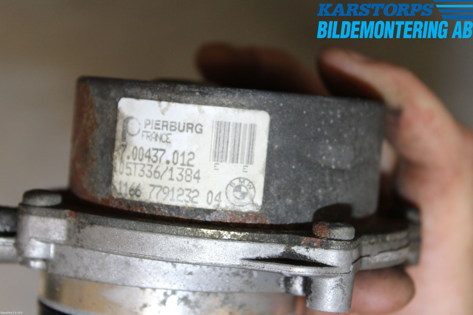 BMW 3 E90/91 SED/TOU 05-12 Vacuumpumpe