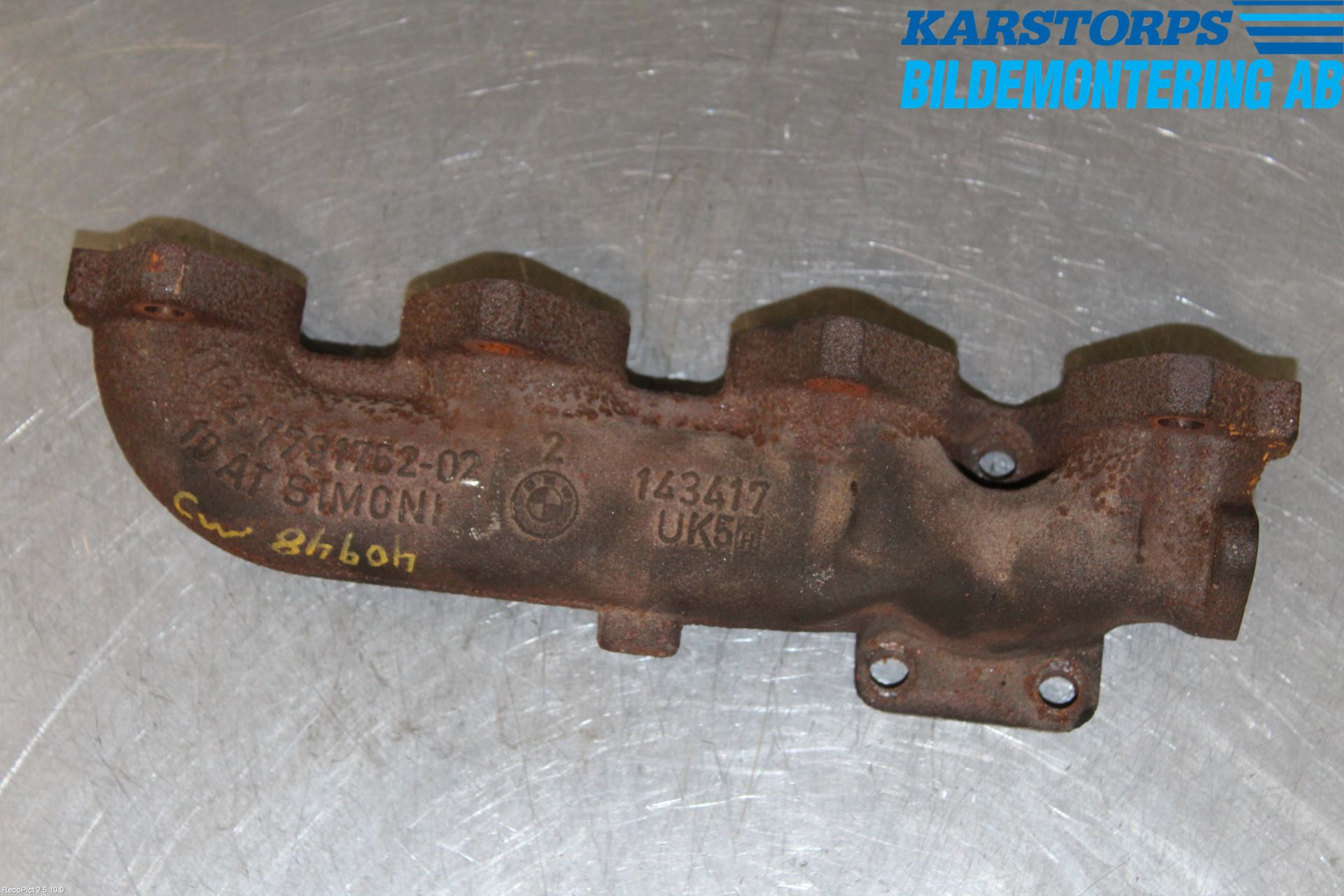BMW 3 E90/91 SED/TOU 05-12 Eksosmanifold
