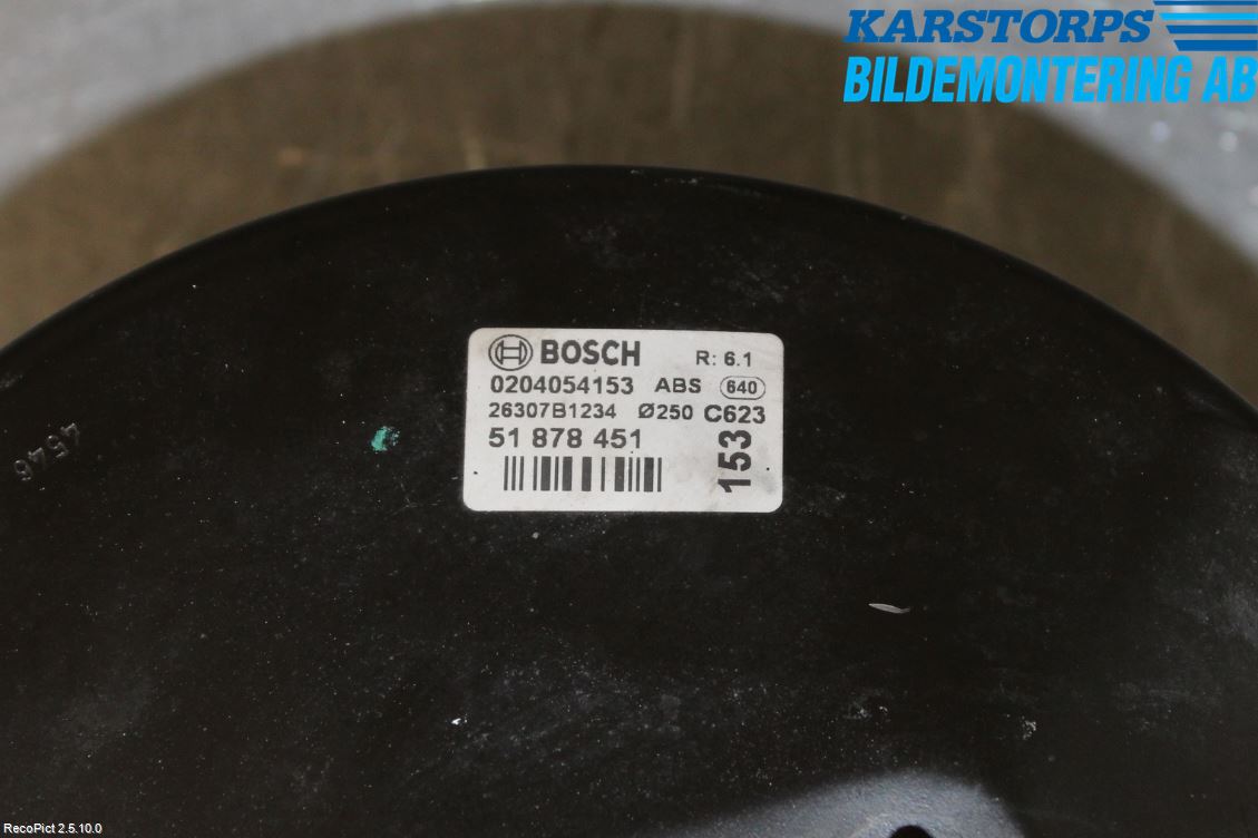 Fiat PUNTO 00-18 Bremseservo