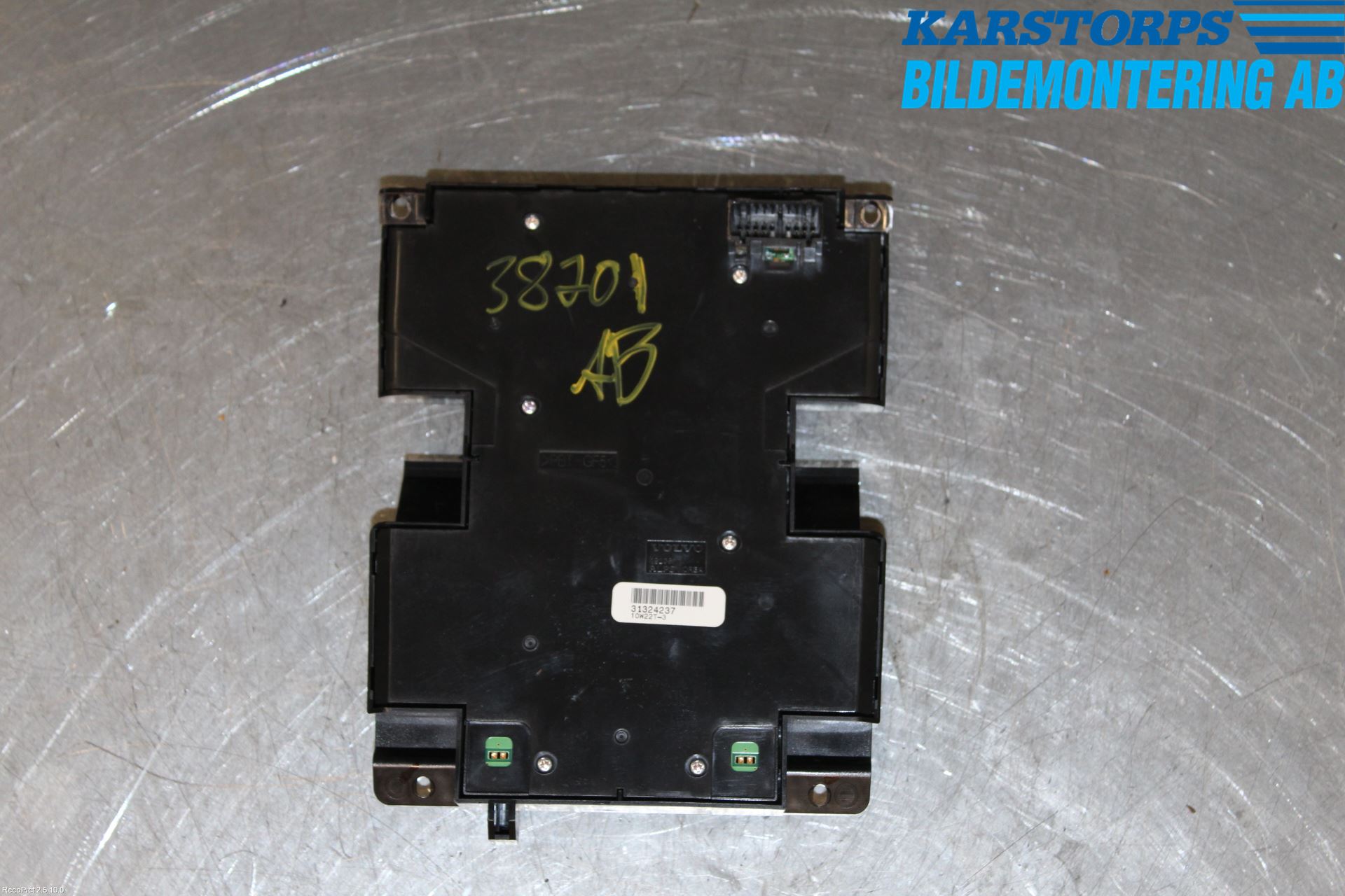 Volvo C30 10-13 Varmeapparat Panel(Regulering)