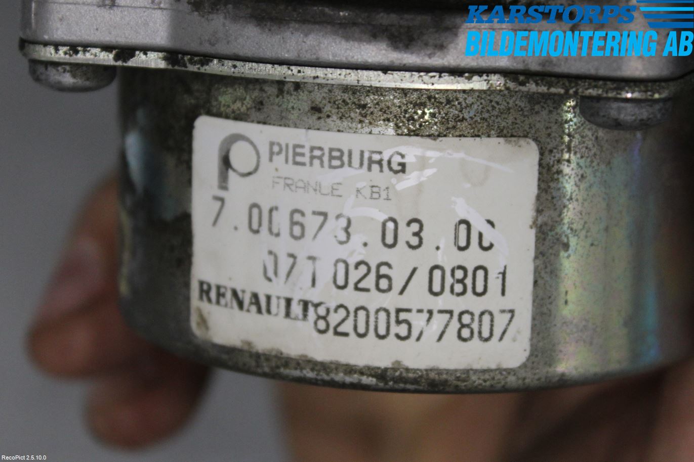 Renault KANGOO I 03-08 Vacuumpumpe