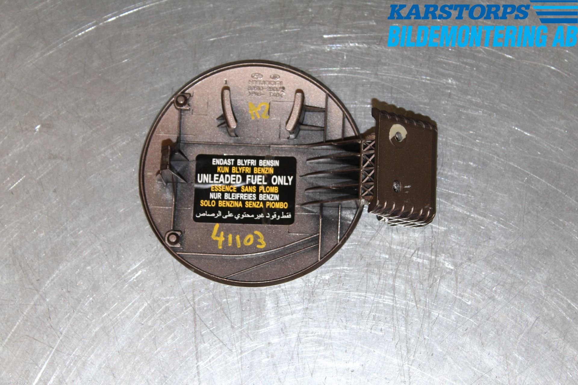 Hyundai SANTA FE  00-06 Drivstoff Tankluke