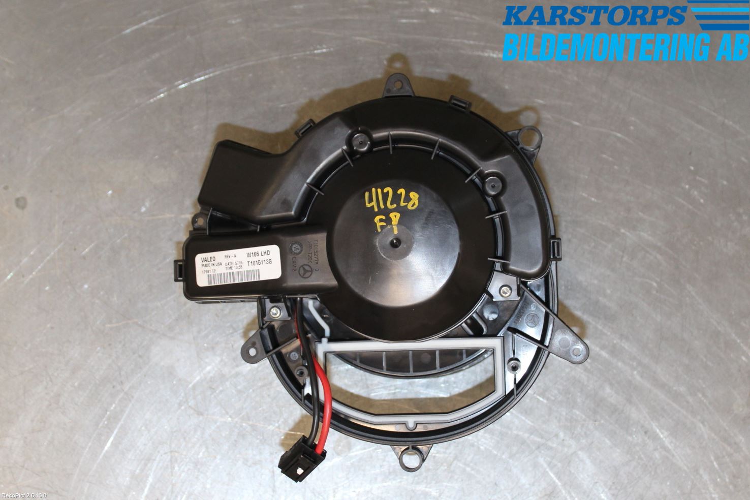 Mercedes-Benz MB GL/GLS-KLASS (X166) 12-19 Varmeapparat Viftemotor