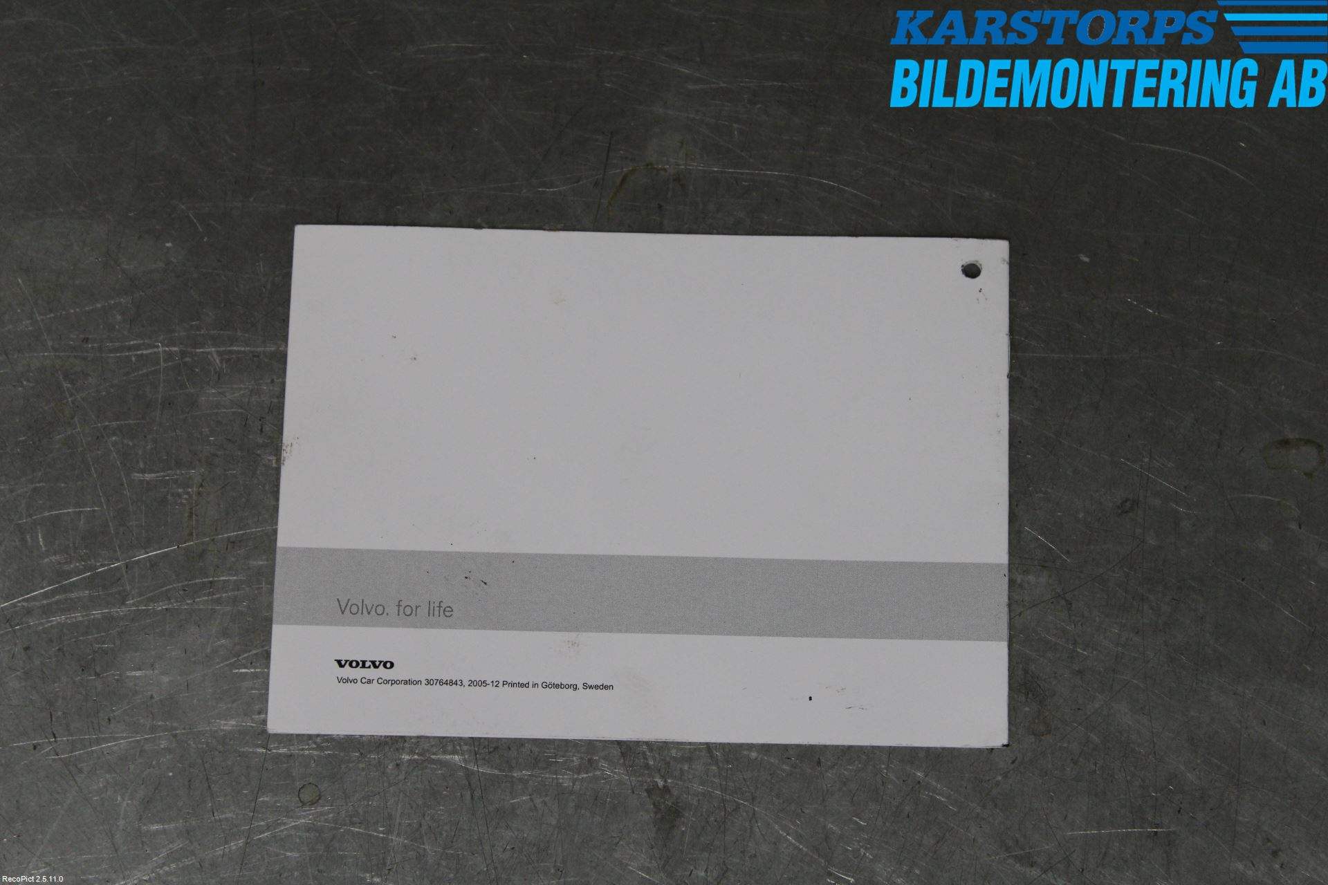 Volvo V70 08-13 Instruksjonsbok