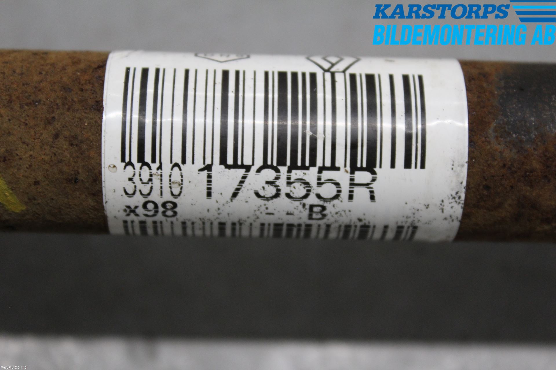 Renault CLIO IV 12-16 Drivaksel Foran Kompl Venstre