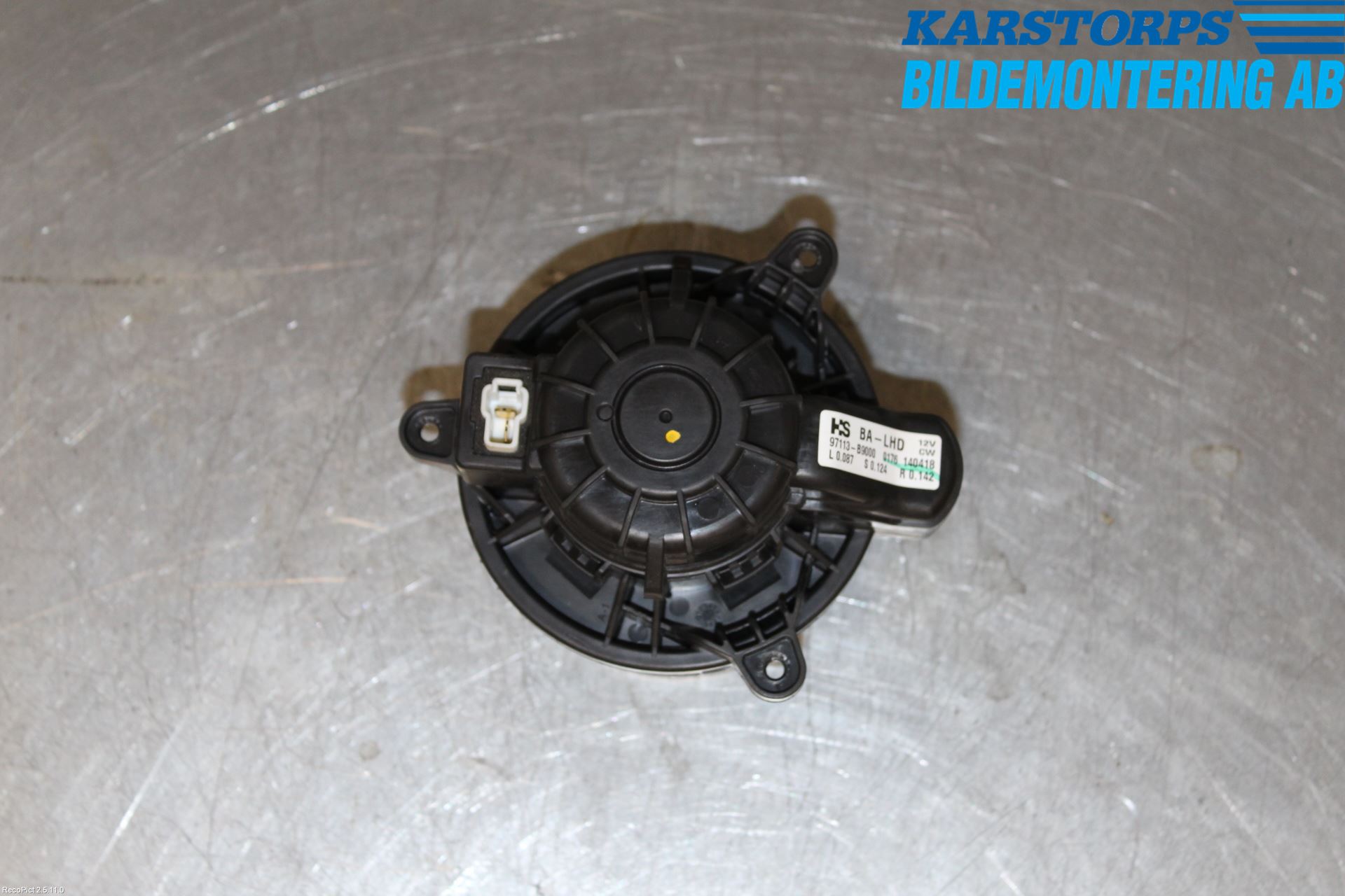 Hyundai i10 BA 14-16 Varmeapparat Viftemotor