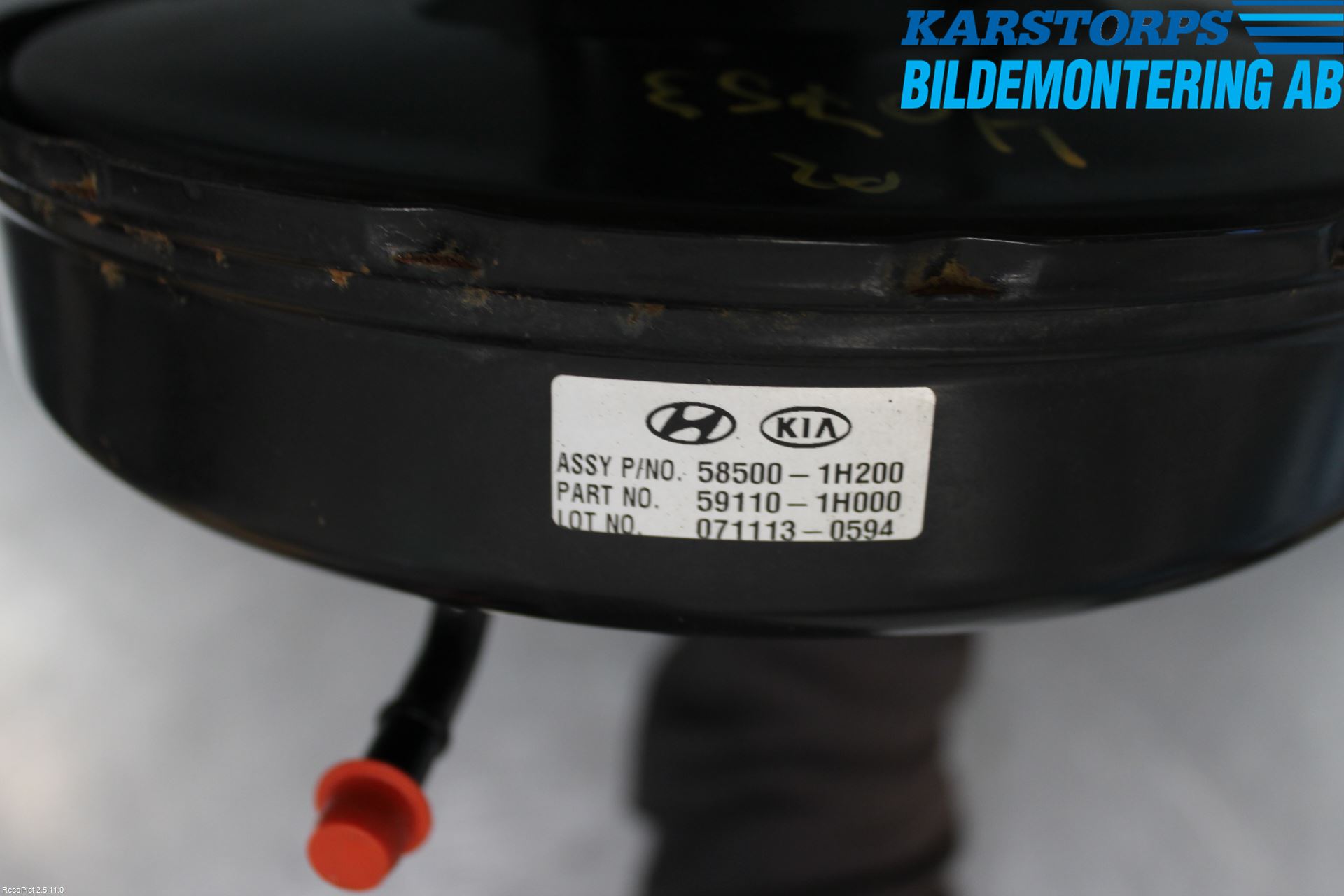 Hyundai i30 FD 07-12 Bremseservo