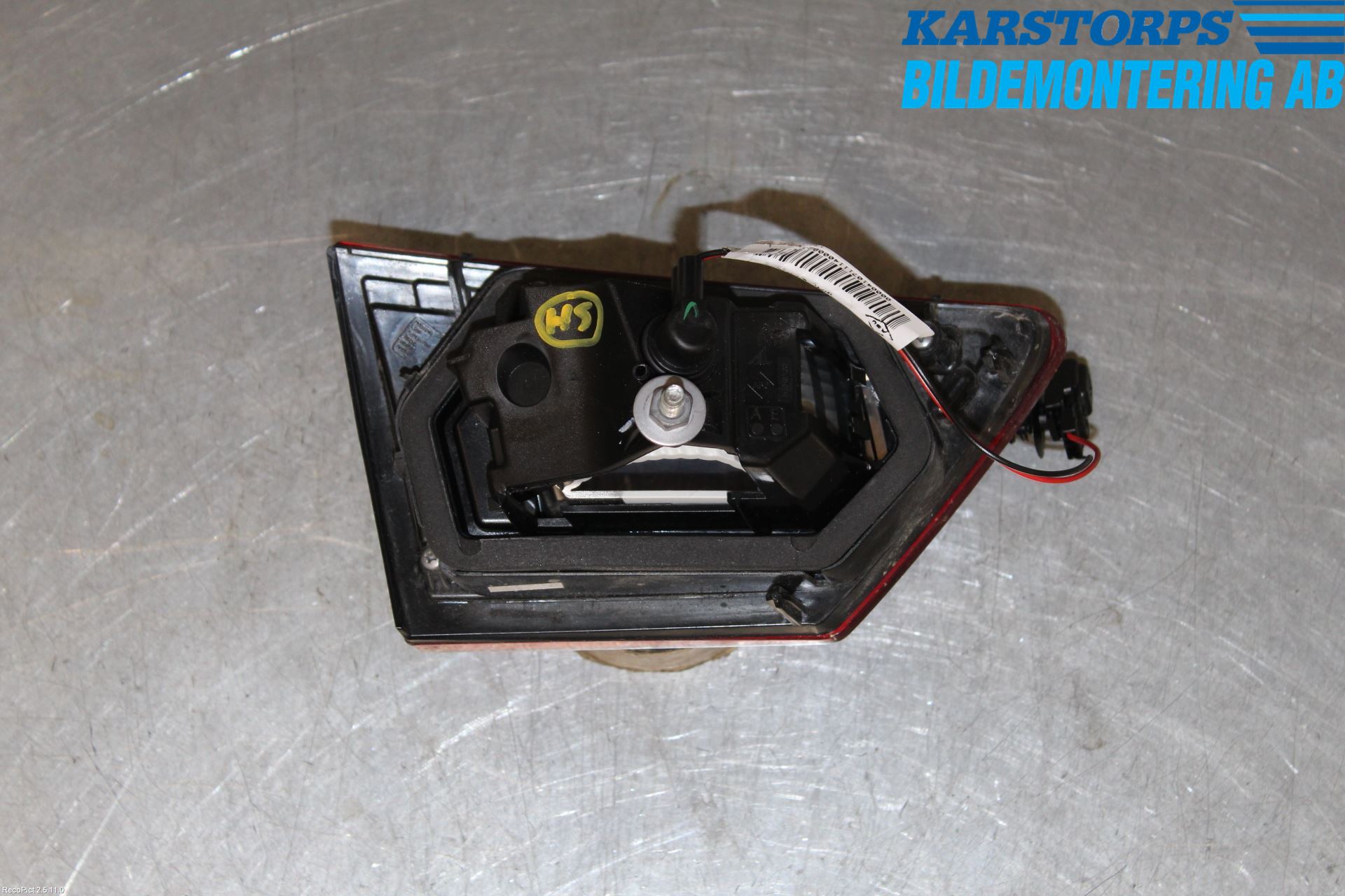 Renault CLIO IV 12-16 Baklykt Høyre  På Luke(Indre)