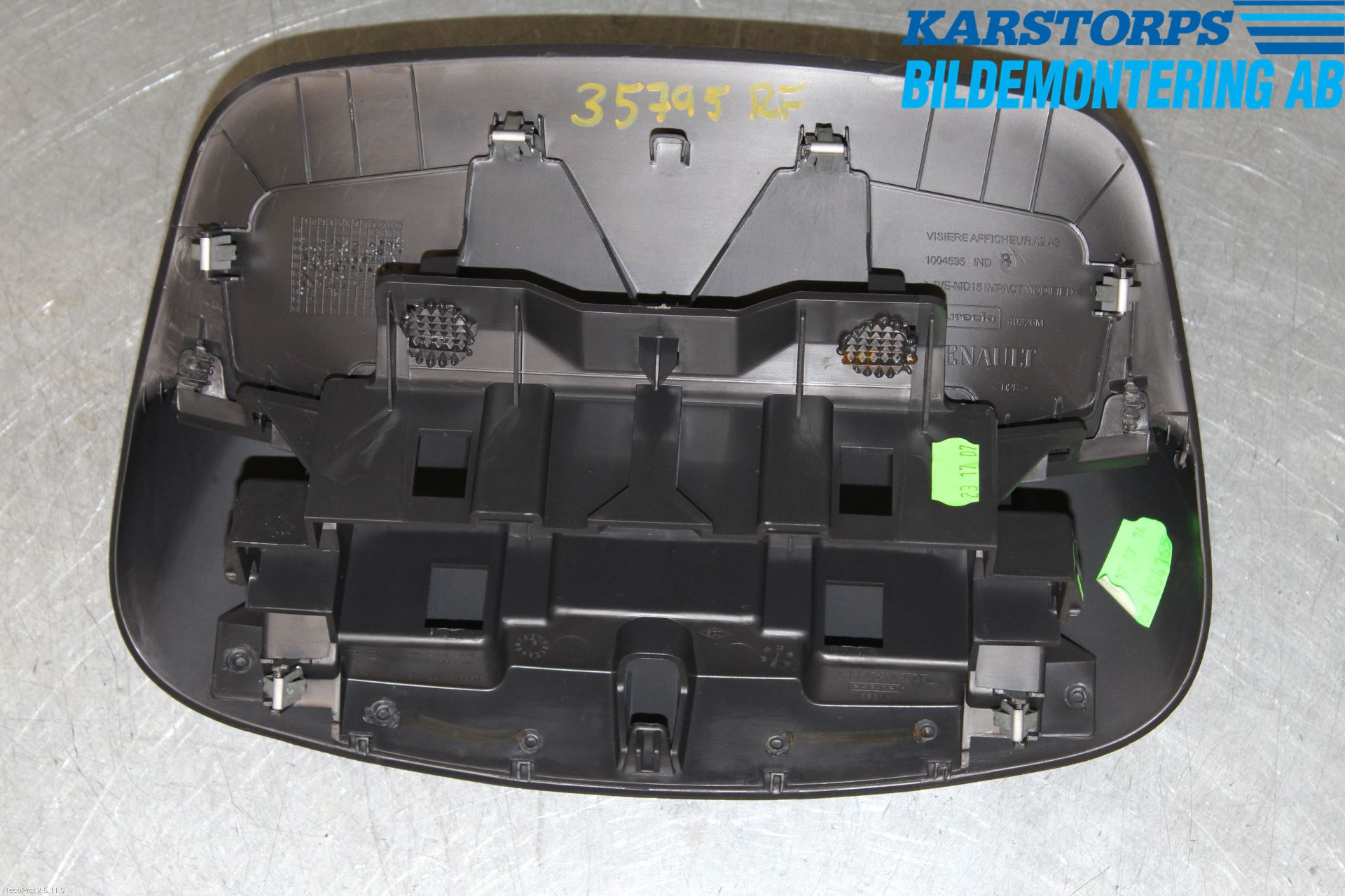 Renault MEGANE III 09-15 Instrument Ramme